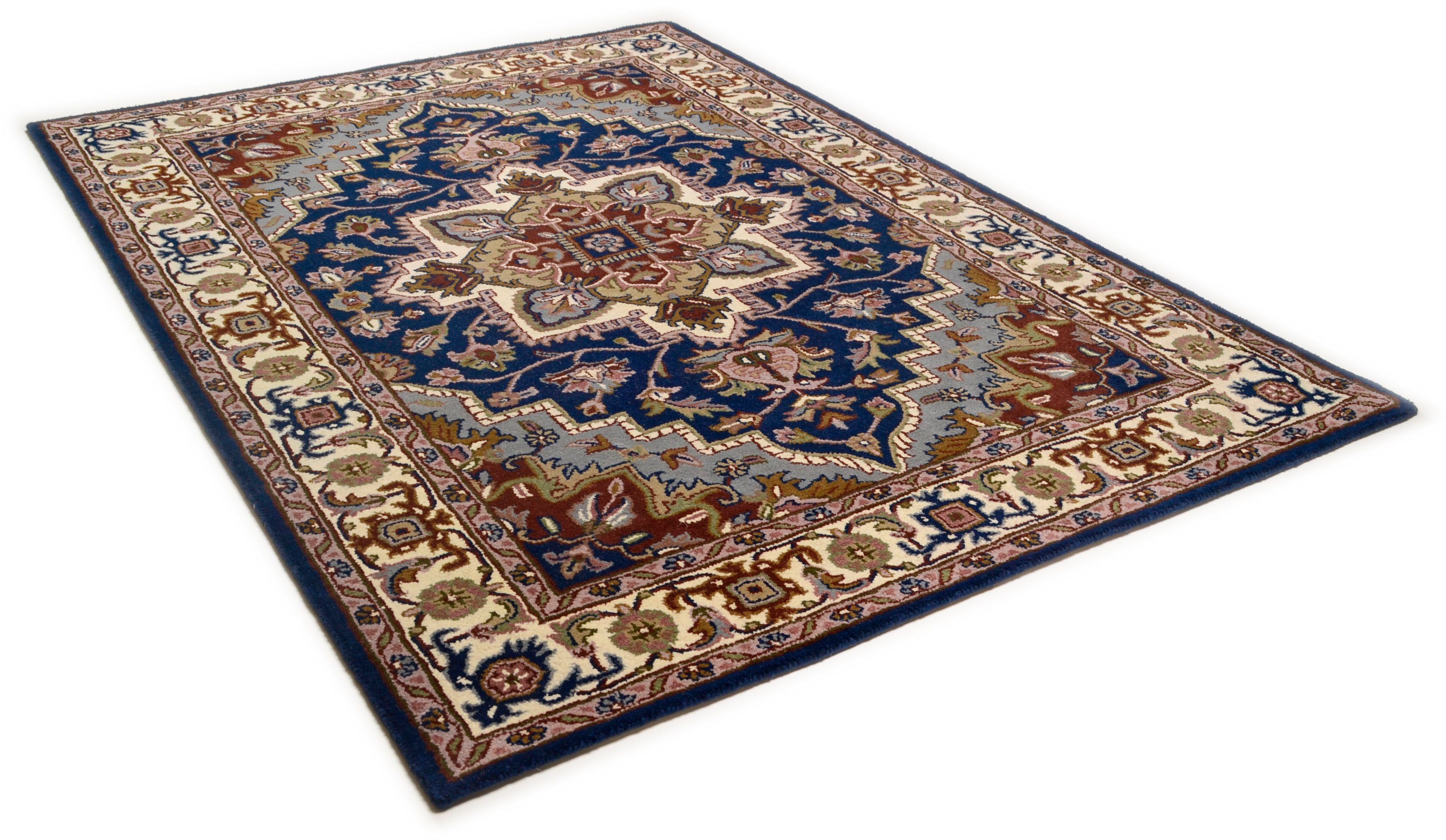 THEKO Karpet Royal Heriz handgetuft van wol