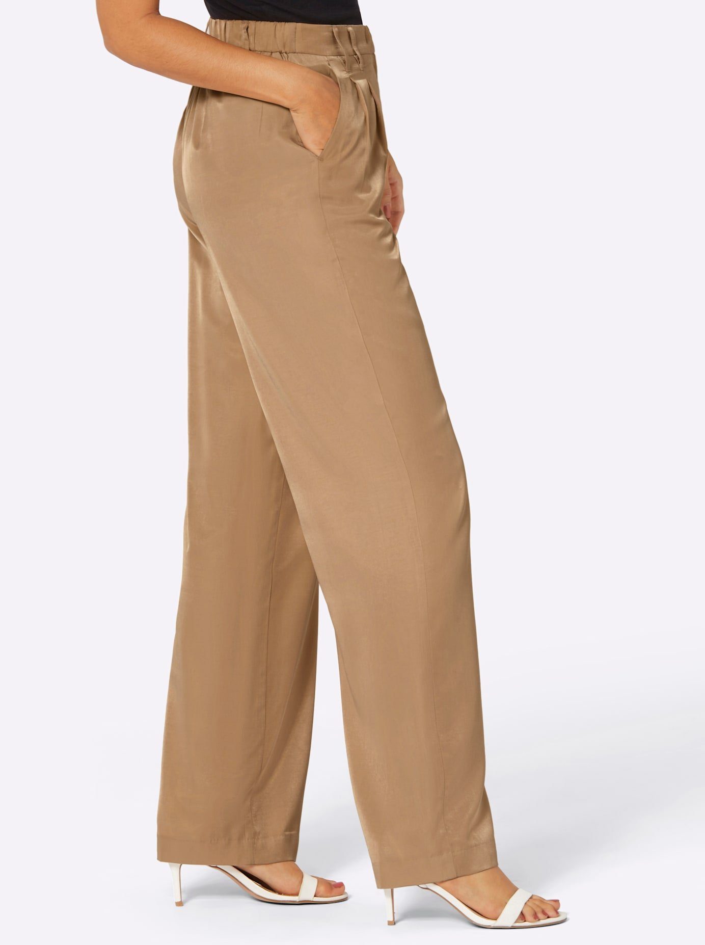 Creation L Geweven broek