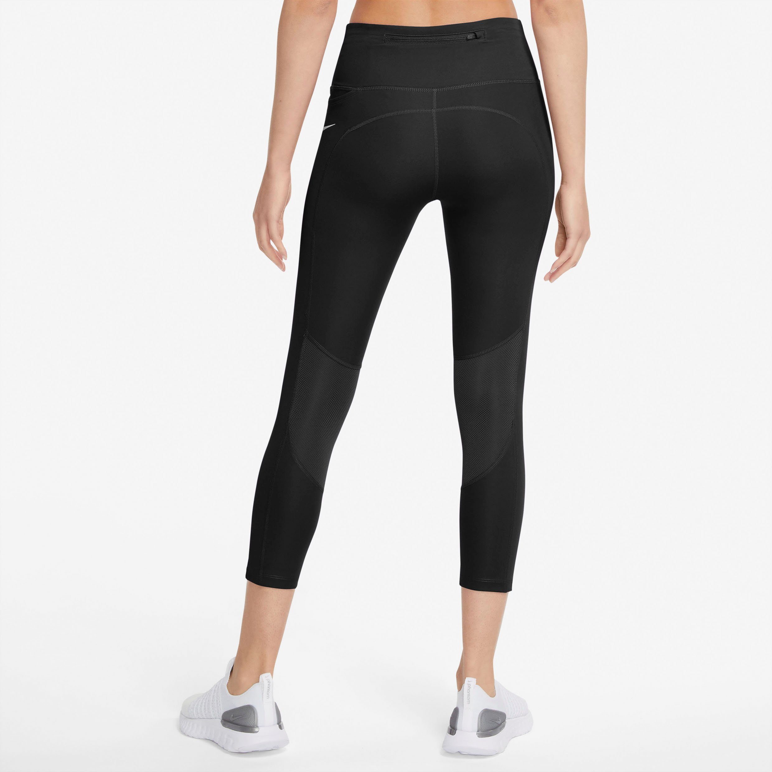 Nike Runningtights Dri-FIT Fast Women's Mid-Rise Crop Running Leggings