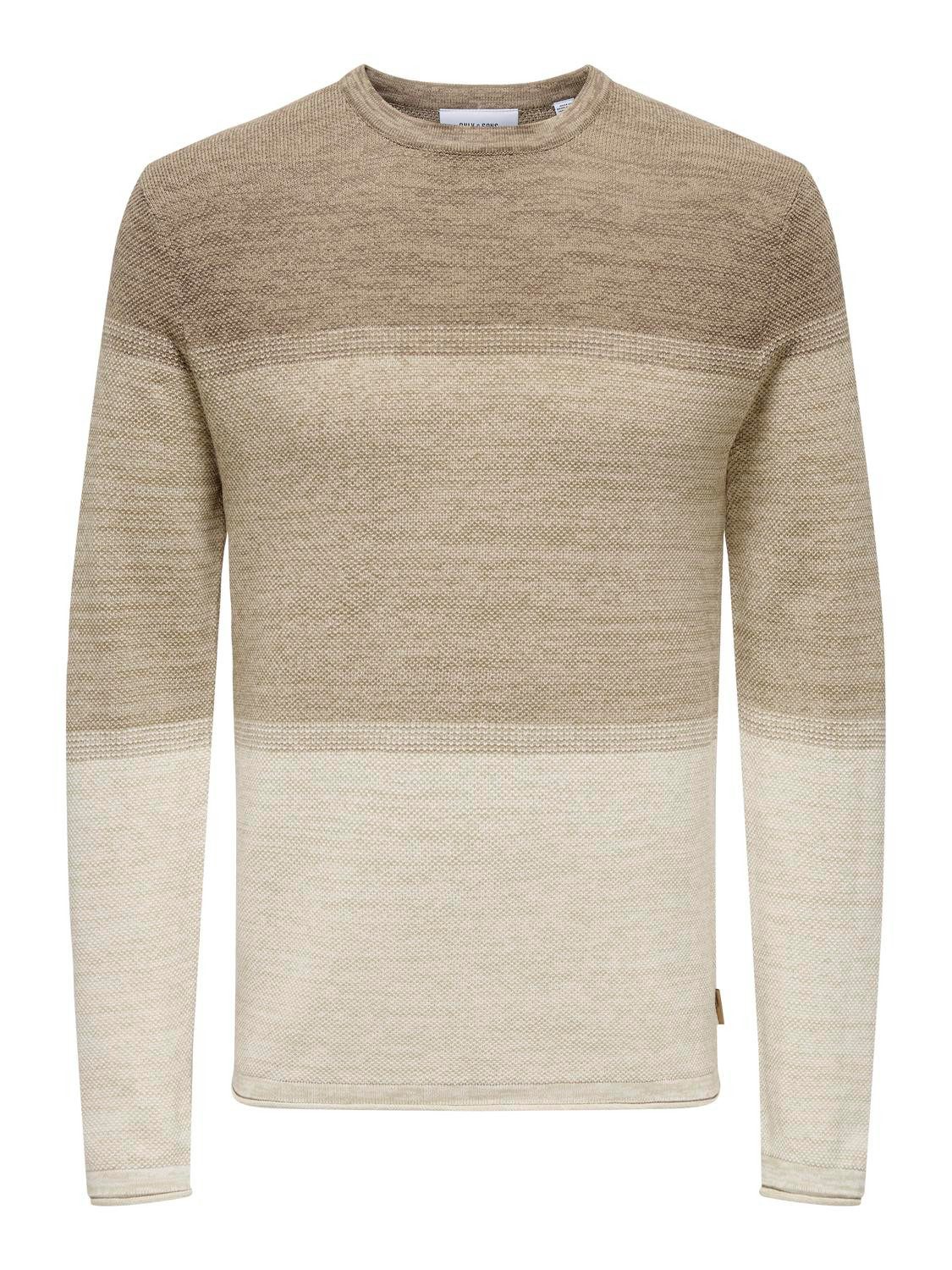 ONLY & SONS Gebreide trui ONSFELIX REG 12 CREW KNIT NOOS