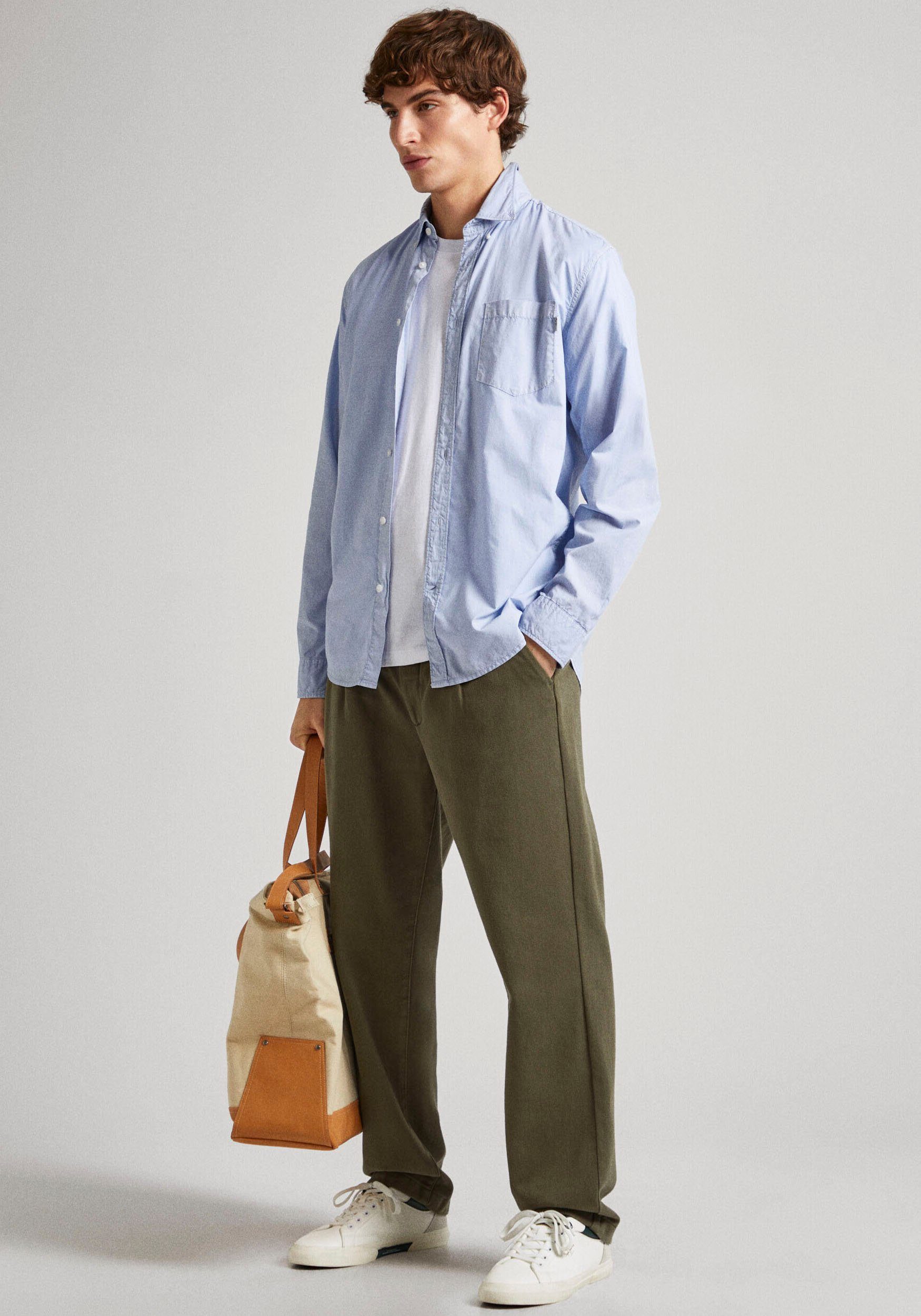 Pepe Jeans Overhemd met lange mouwen Pepe Overhemd PRINCE