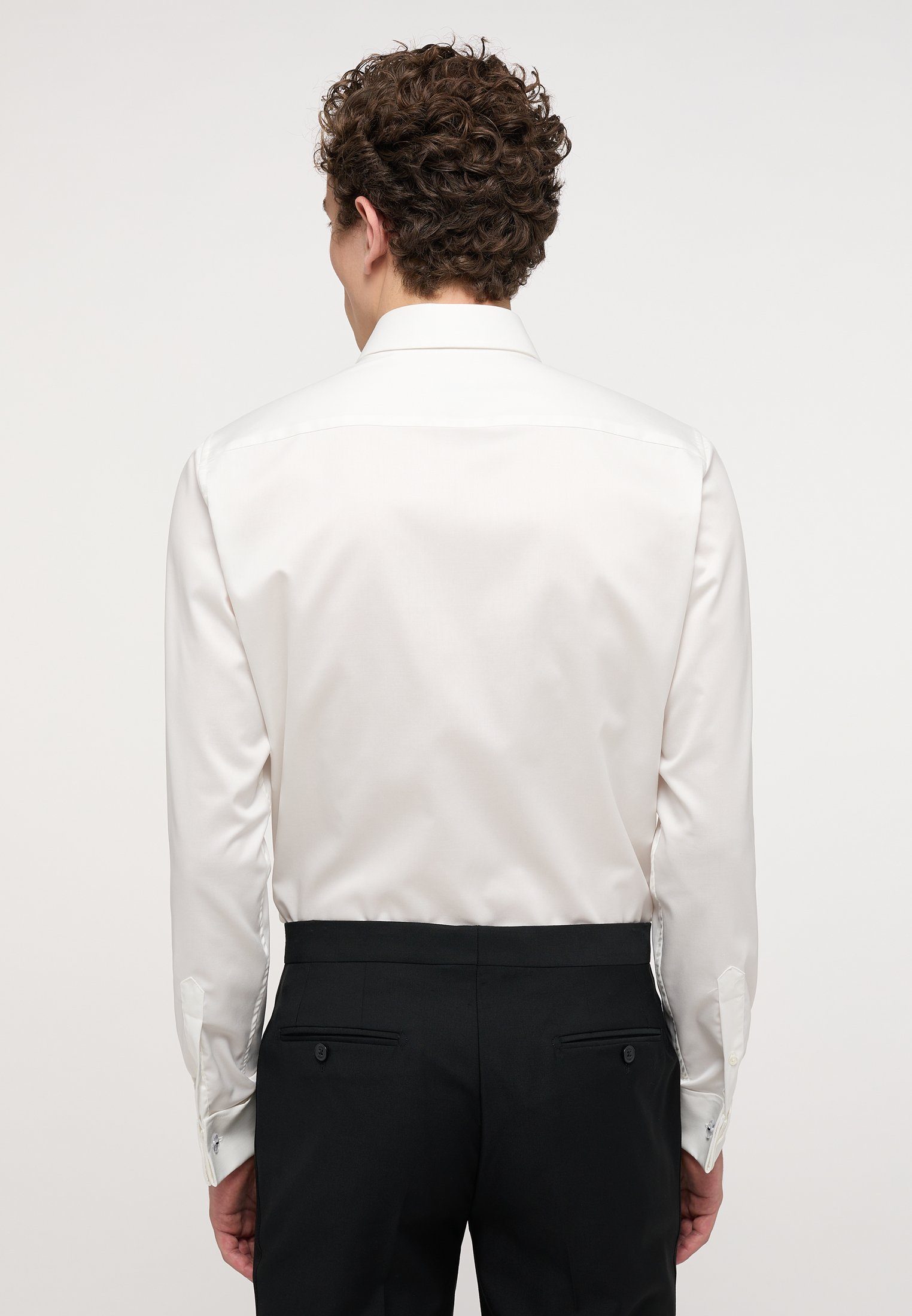 Eterna Overhemd met lange mouwen Slim fit NON IRON (strijkvrij)