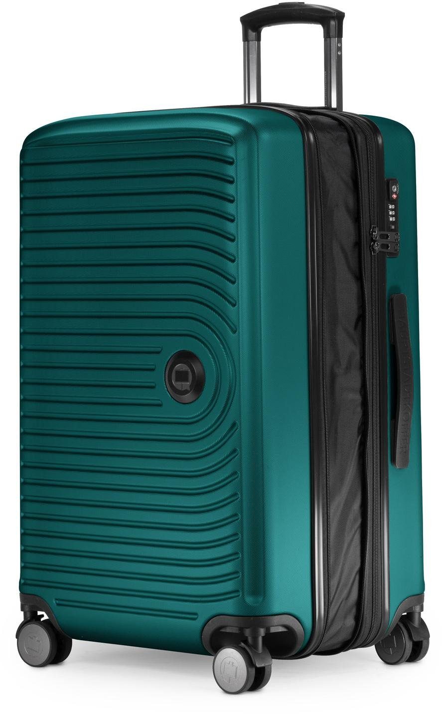 Hauptstadtkoffer Hardshell-trolley Mitte, verschillende maten en kleuren Harde koffer reisbagage TSA-slot volumevergroting bij M/L