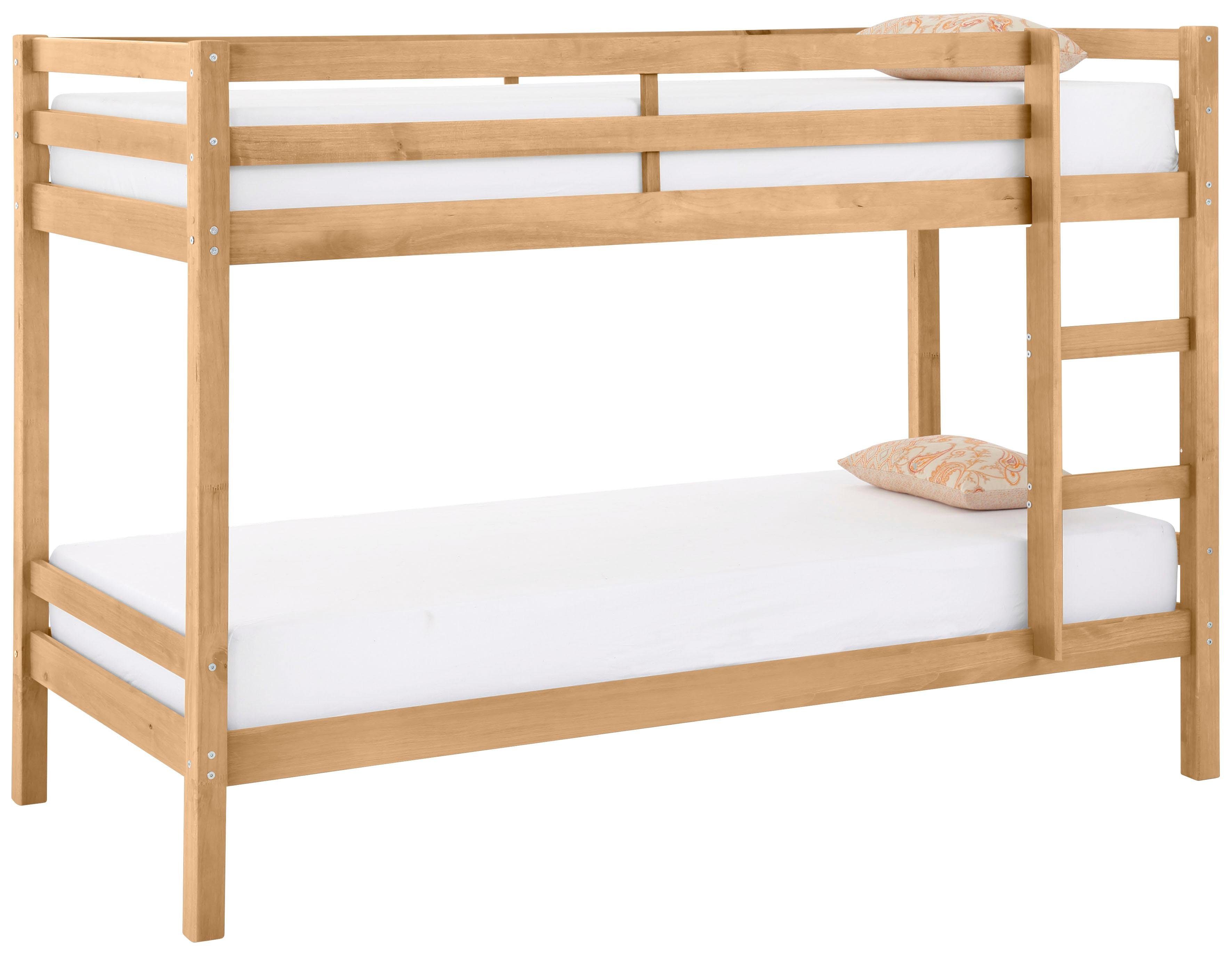 Lüttenhütt Stapelbed Alpi Massief hout (grenen), stapelbed,