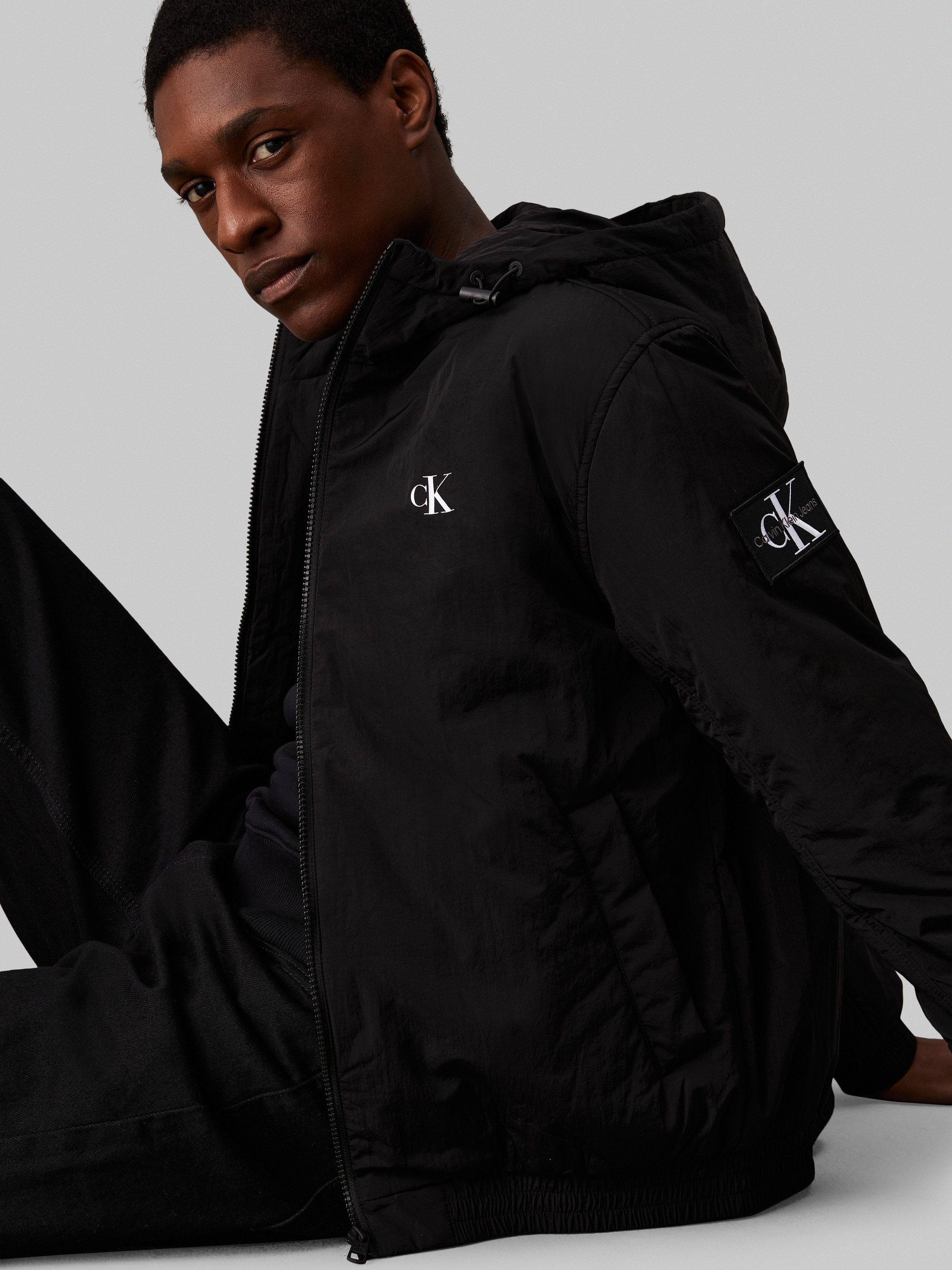 Calvin Klein Outdoorjack PADDED HOODED HARRINGTON