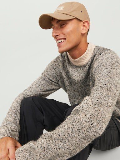 Jack & Jones Trui met ronde hals JCOSPACE KNIT MOCK NECK SN