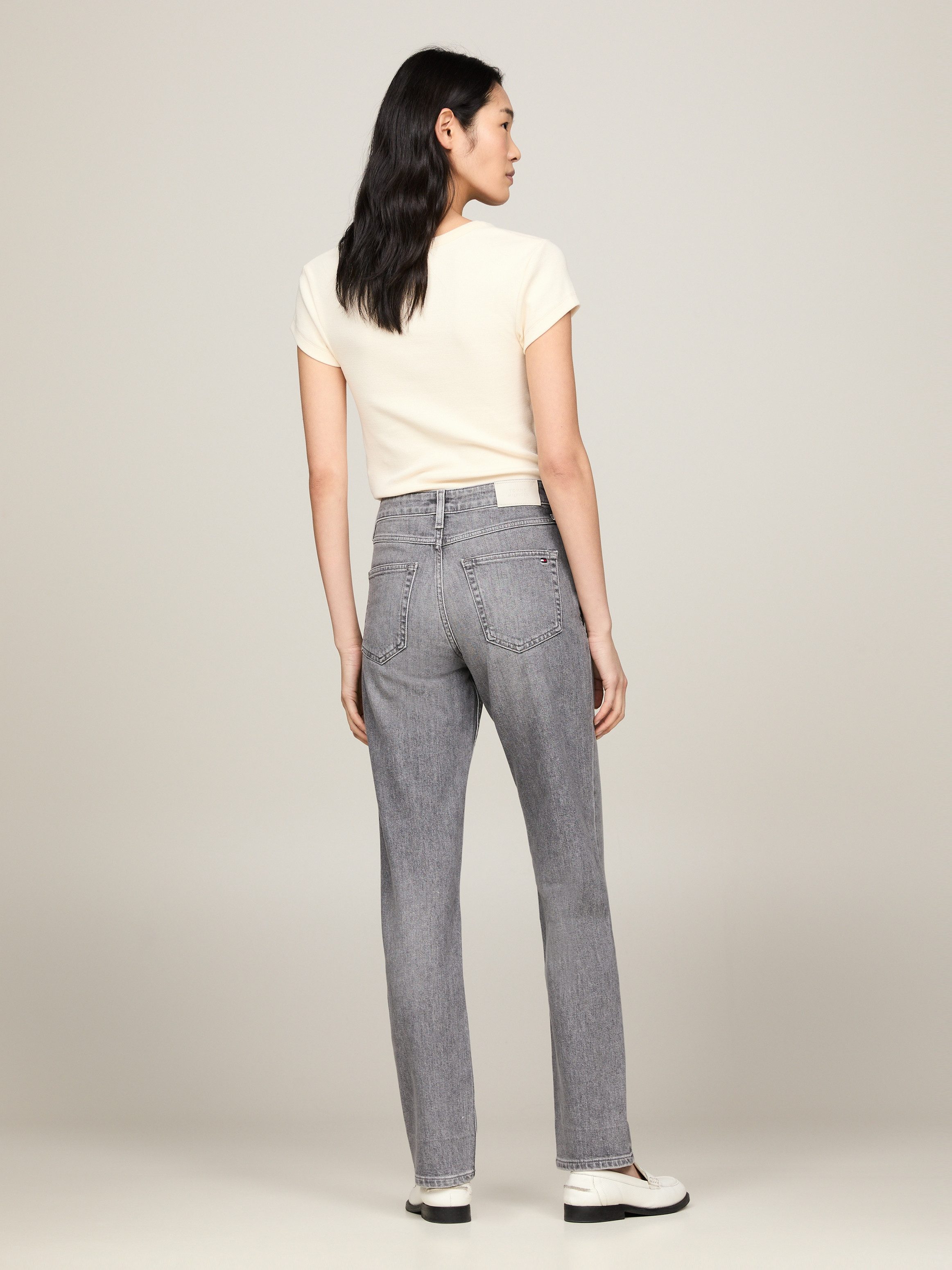 Tommy Hilfiger Straight jeans in blauwe wassing