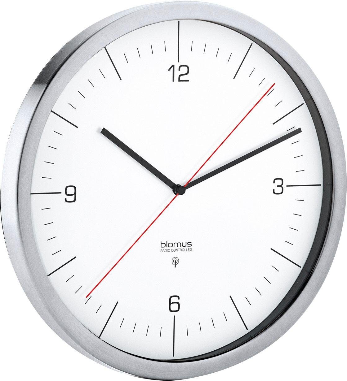 BLOMUS Wandklok CRONO klokken & wekkers wit