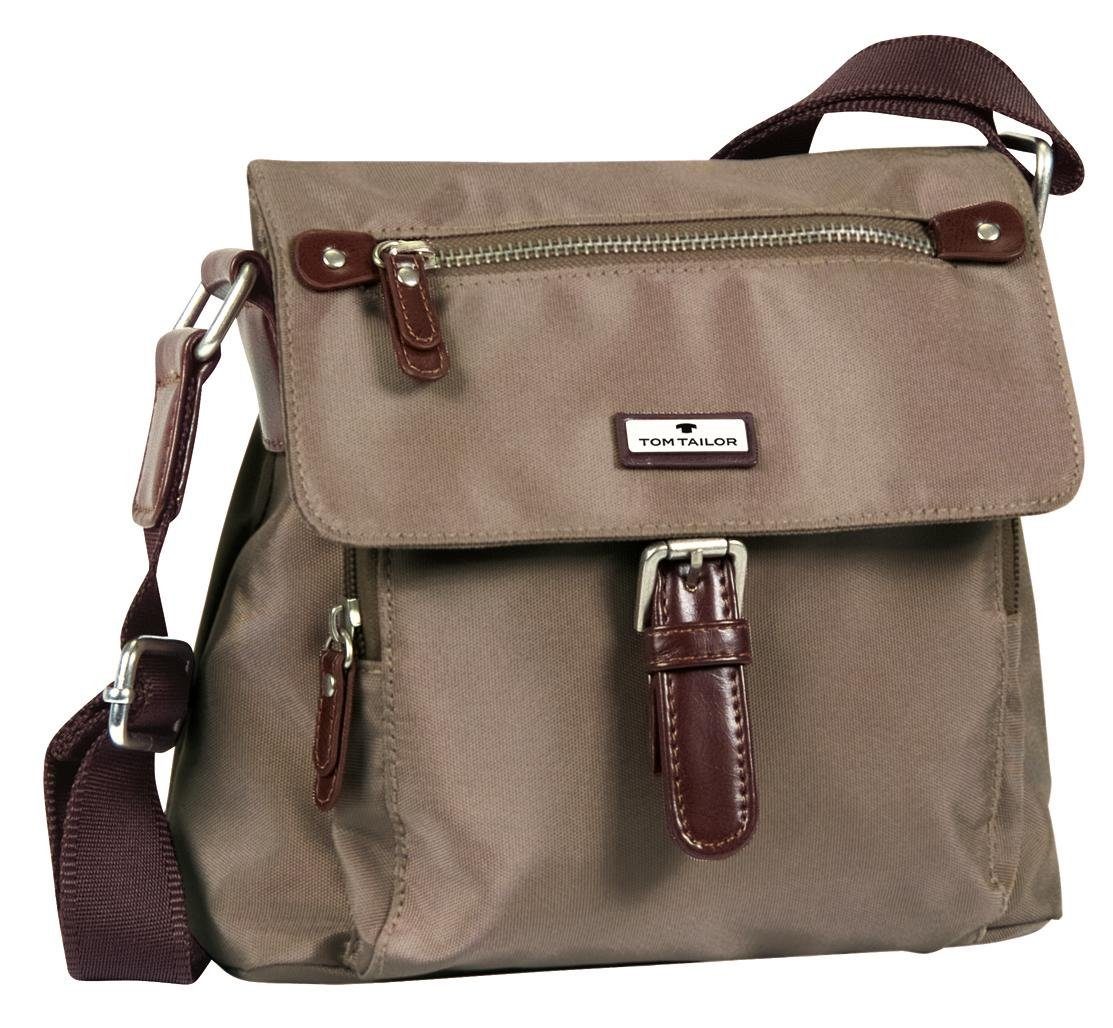 Tom Tailor Trendy handtas schoudertas RiNA Taupe