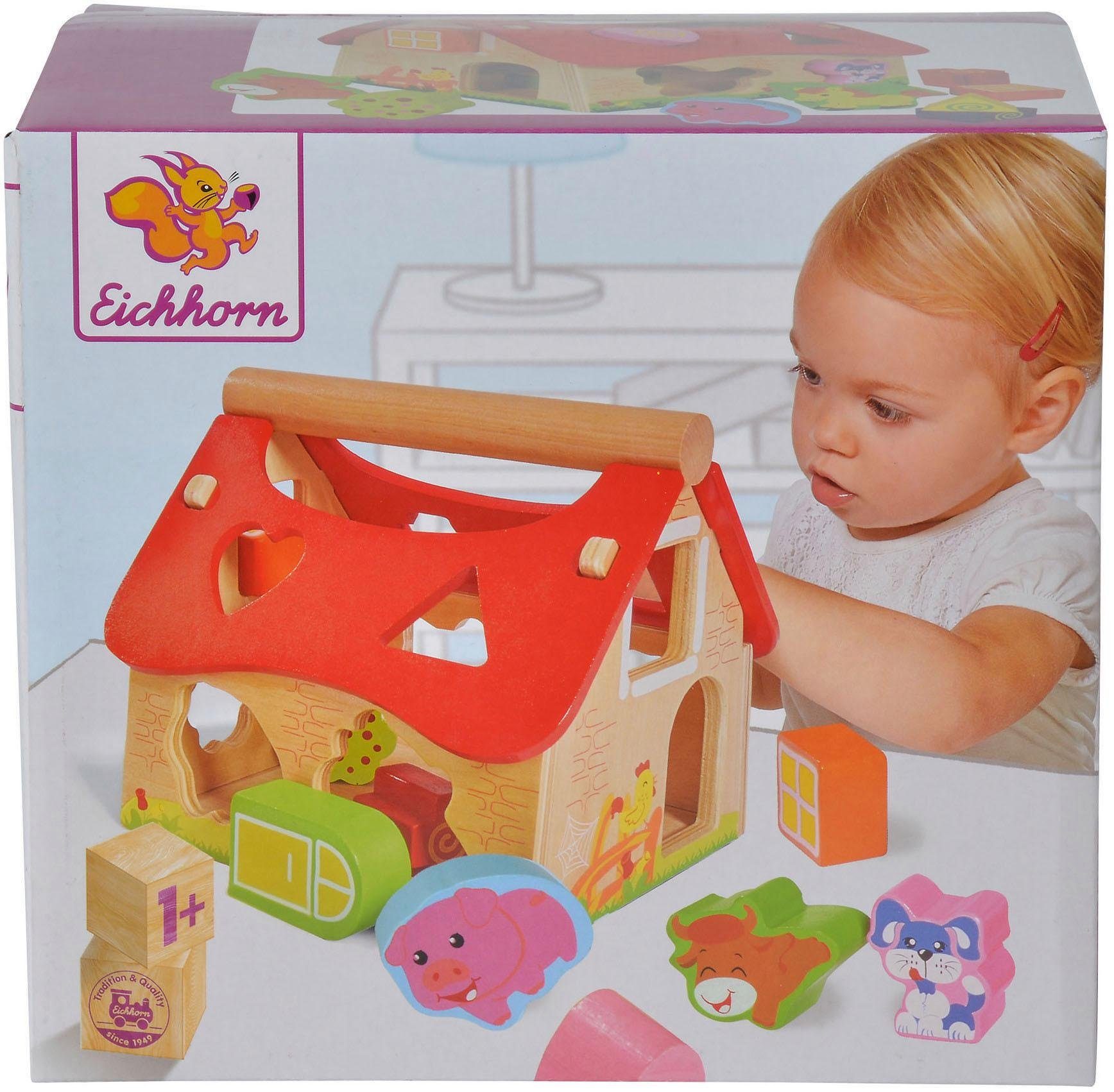 Eichhorn Vormenspel Vormenhuis (set, 15-delig)