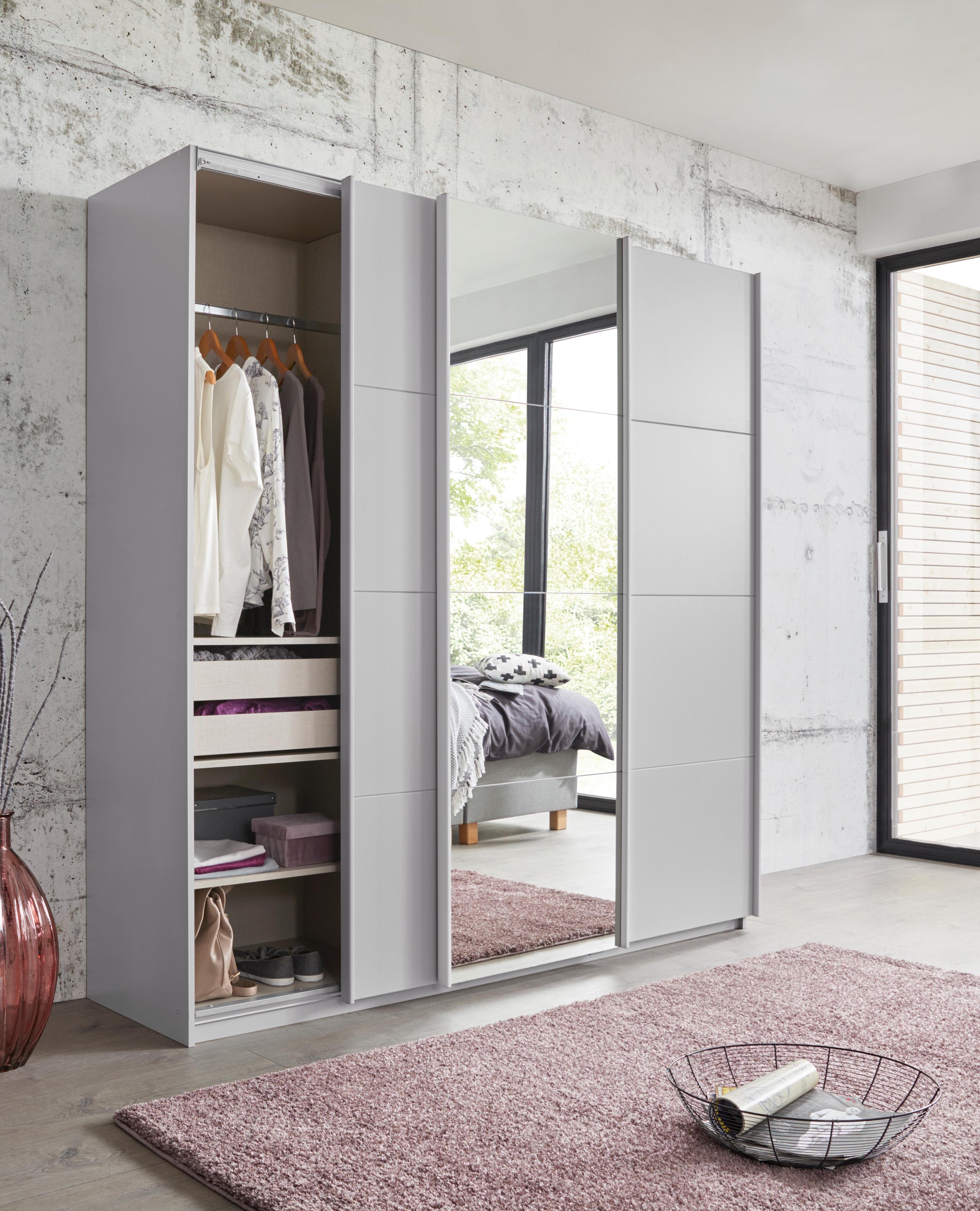 rauch Zweefdeurkast Kledingkast kast garderobe linnenkast BESTSELLER KEPAN inclusief lade-inzet en extra legplanken made in germany