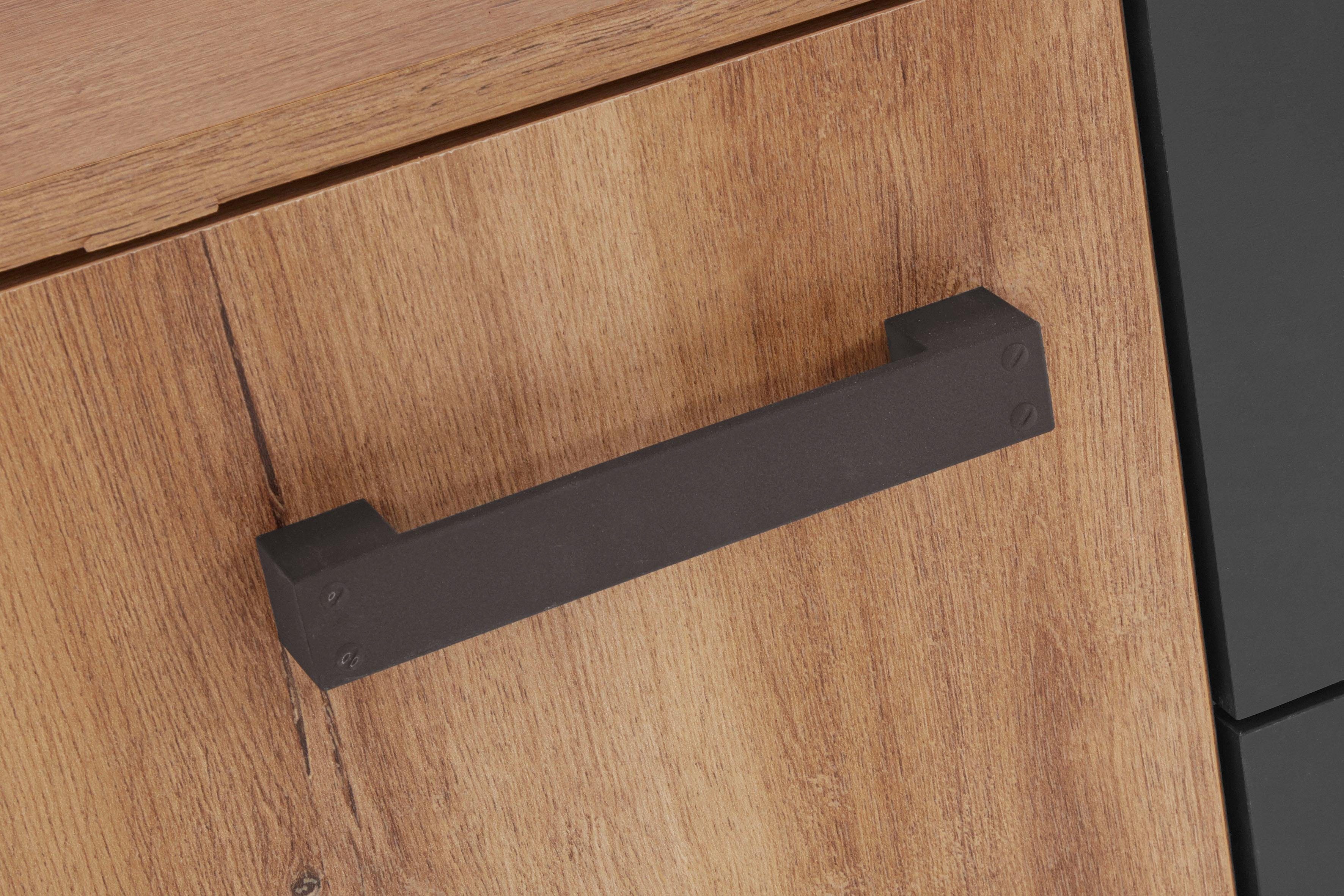 Wimex Kast met laden en deuren Malmoe, kast met 1 deur en 4 lades, Made in Germany