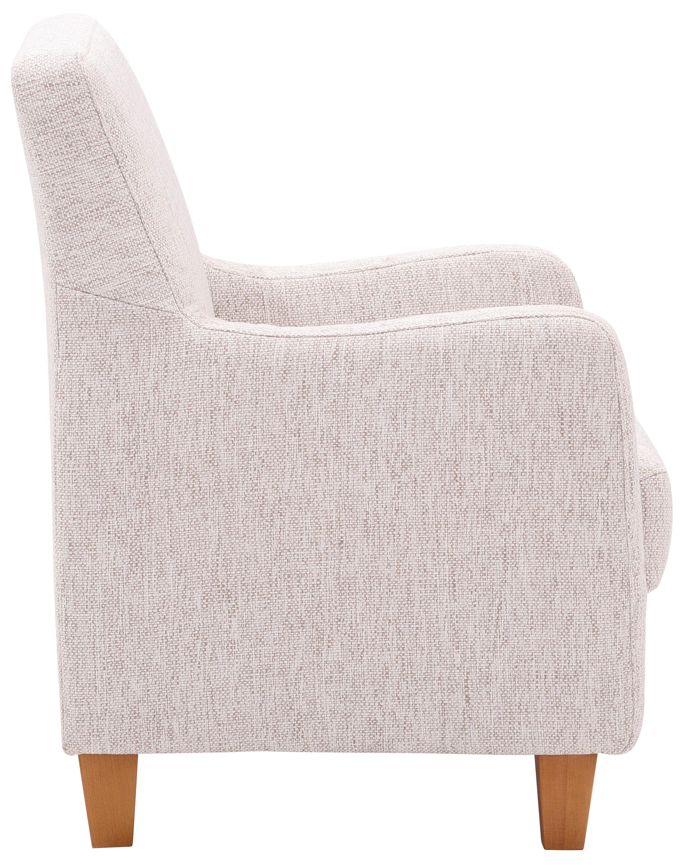 Home affaire Fauteuil Palmera Pocketvering bekleding, passend bij de serie "Palmera"
