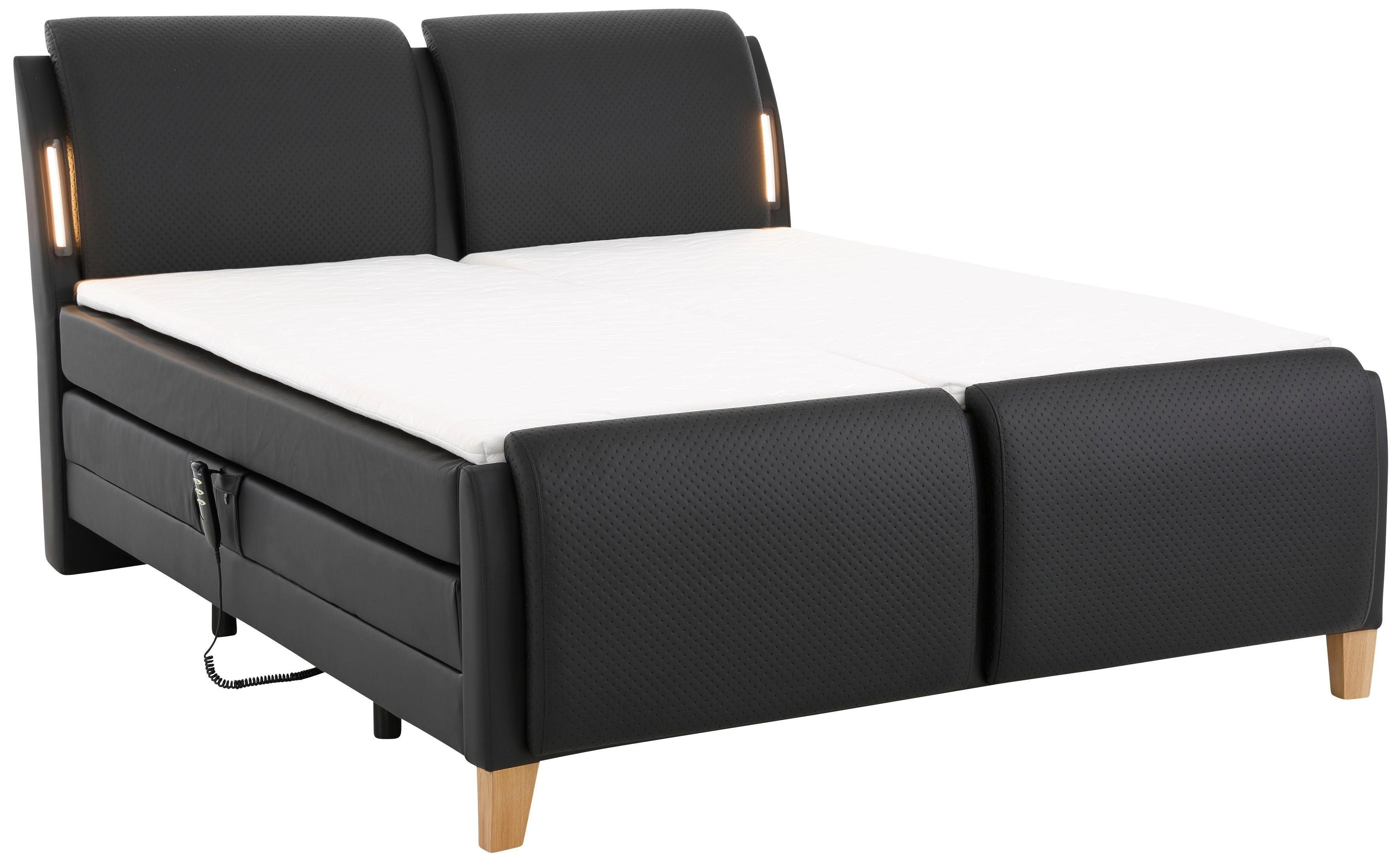 Home affaire Boxspring Messina2 Ligcomfort elektrisch verstelbaar