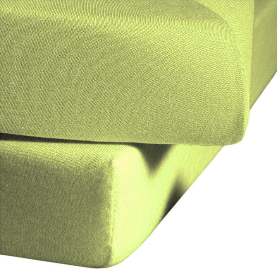 fleuresse Hoeslaken Jenny C van fijn Mako-jersey voor matrassen tot 23 cm hoog (1 stuk)
