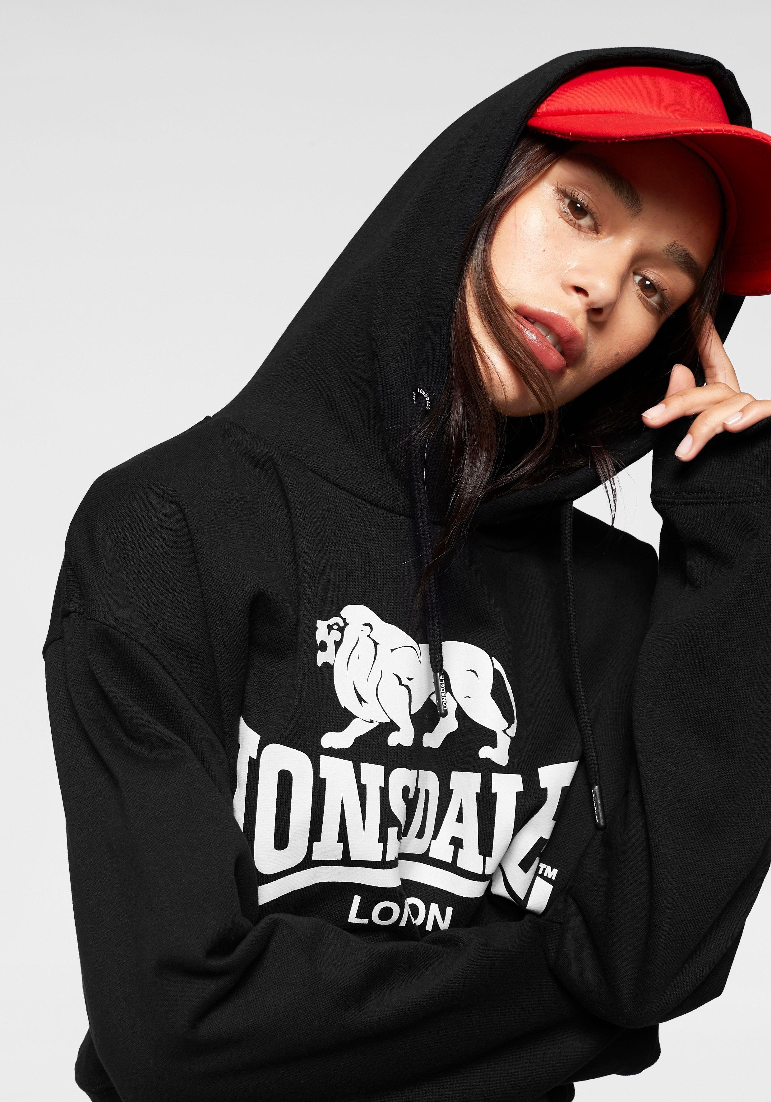 Lonsdale Hoodie Crop top ROXETH