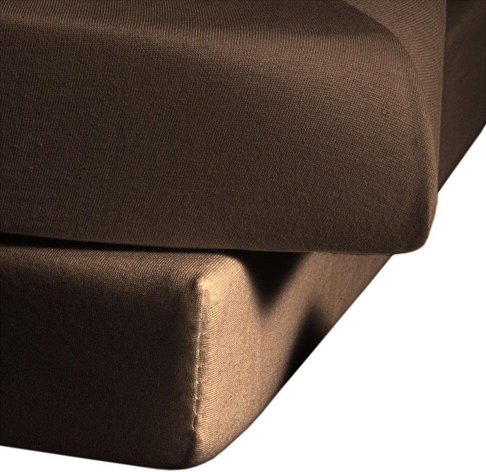fleuresse Hoeslaken Jenny C van fijn Mako-jersey voor matrassen tot 23 cm hoog (1 stuk)