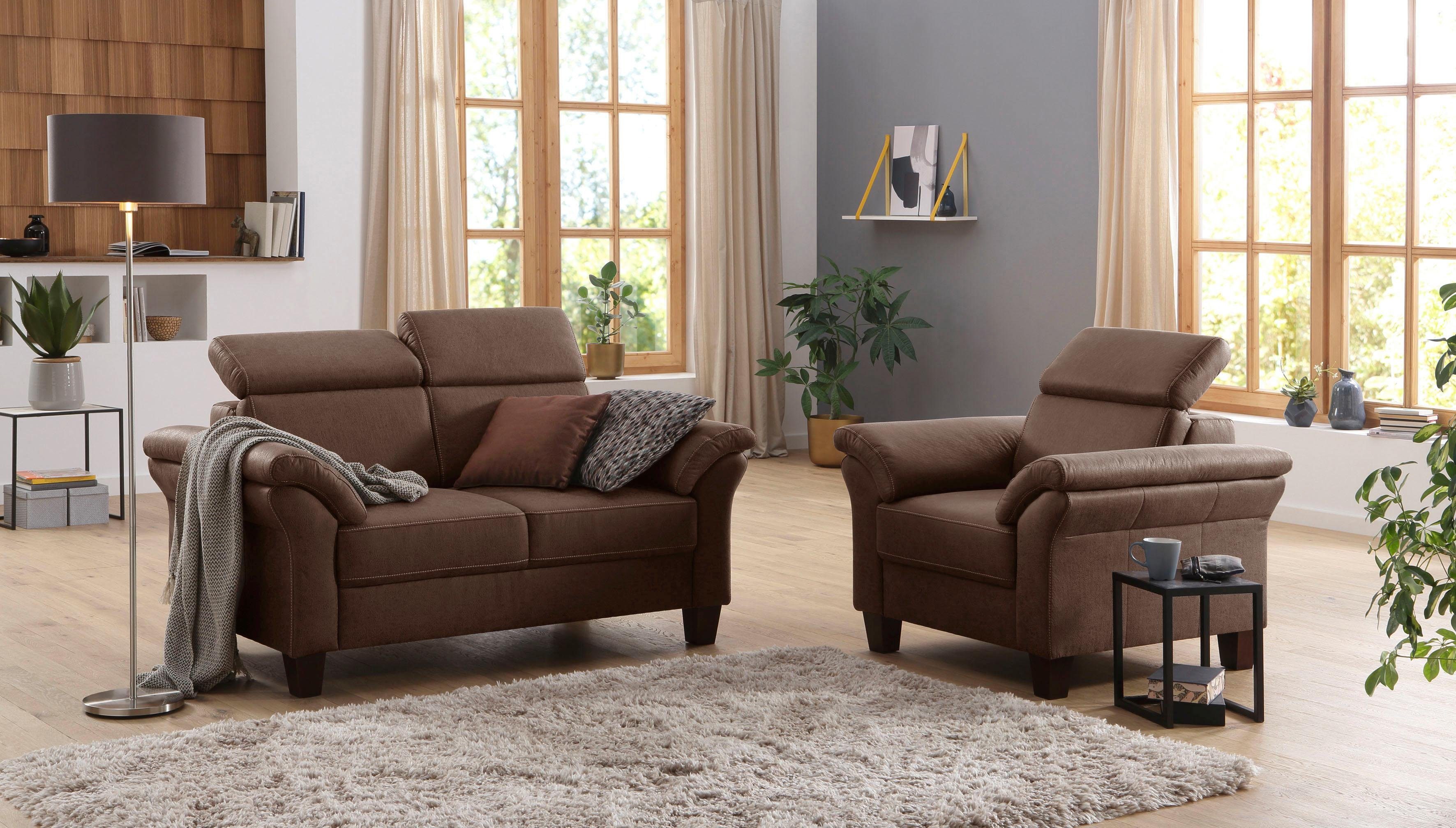 Home affaire Fauteuil Arngast Inclusief verstelbaar hoofdeind en binnenvering