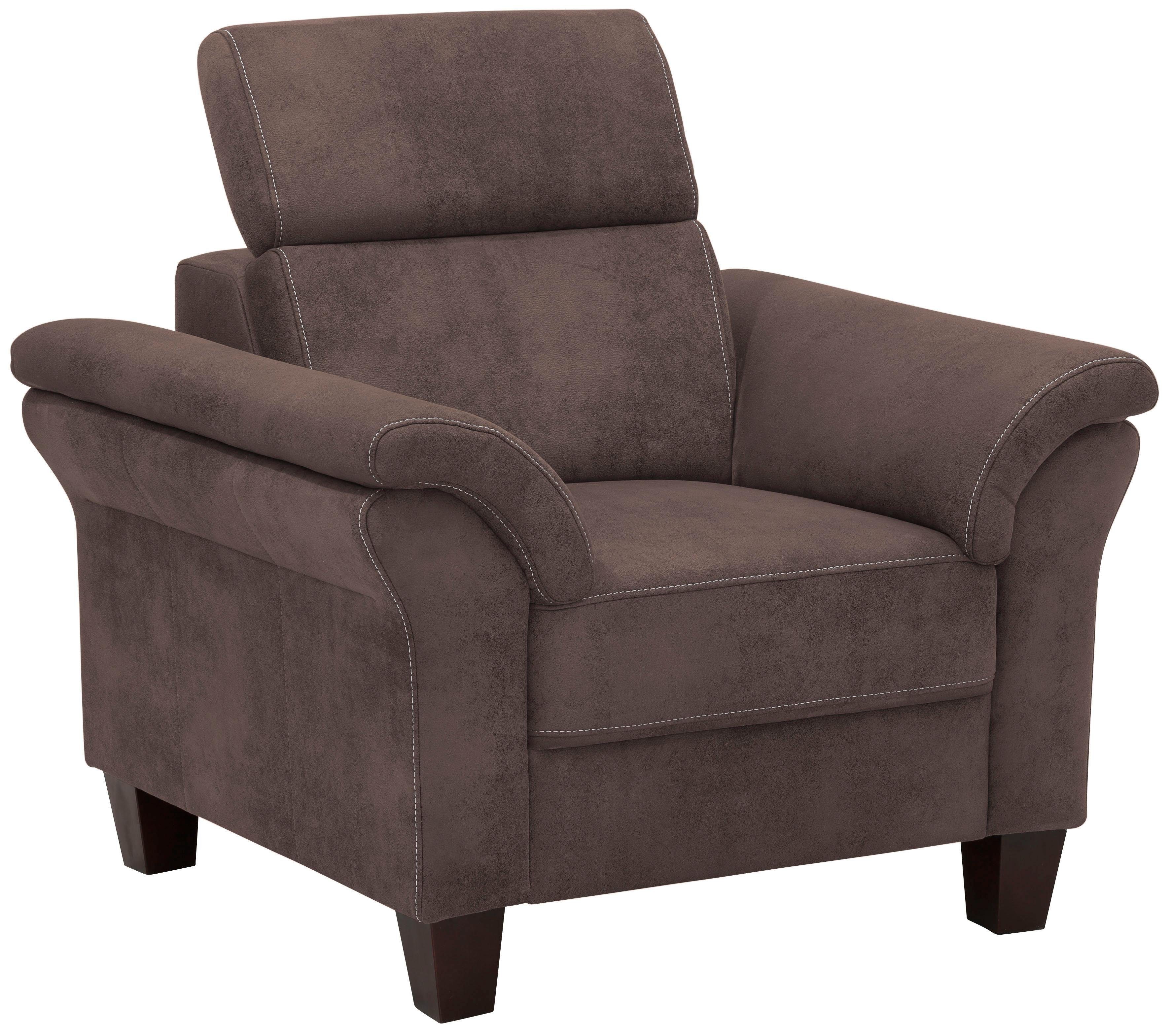 Home affaire Fauteuil Arngast Inclusief verstelbaar hoofdeind en binnenvering