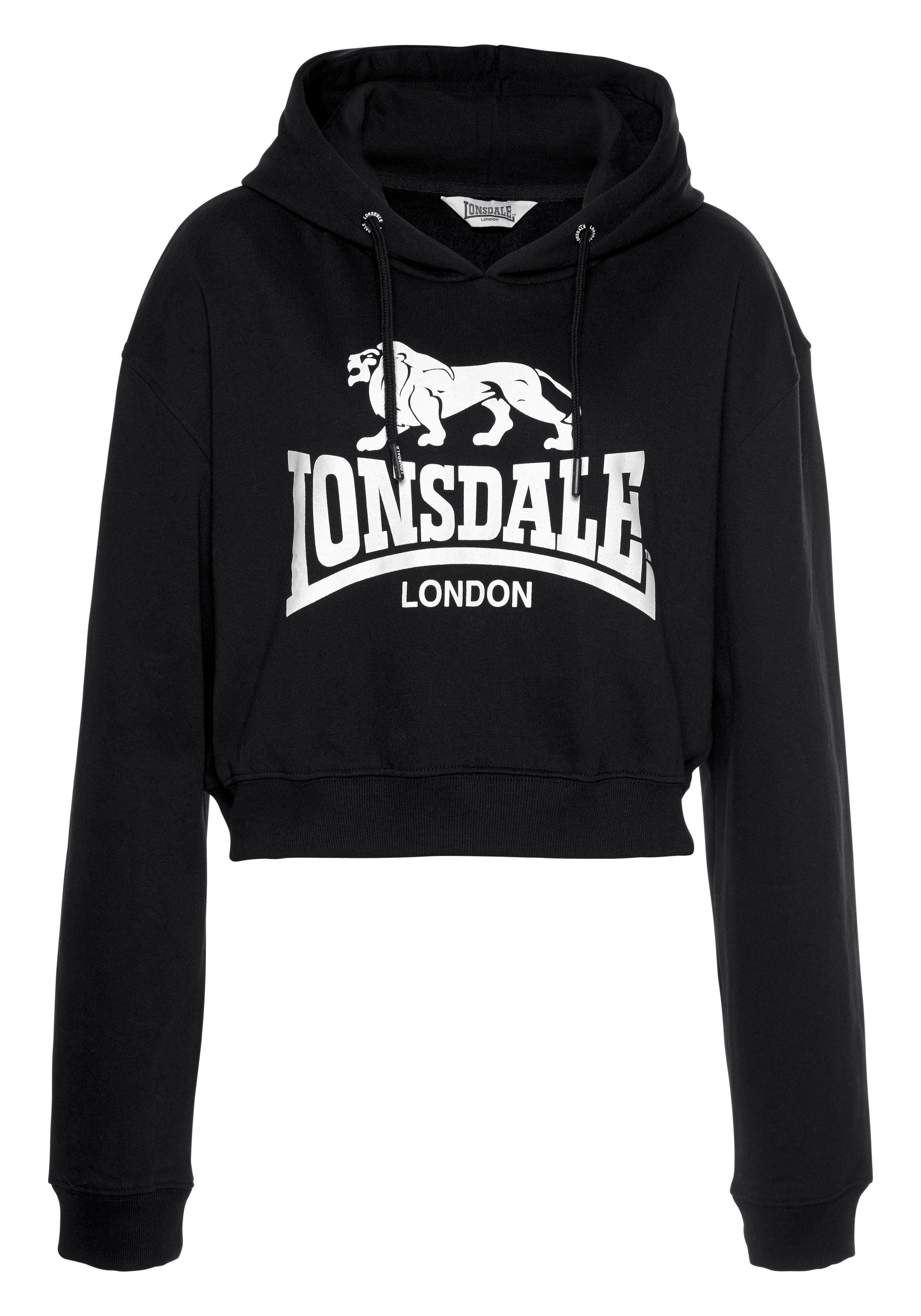 Lonsdale Hoodie Crop top ROXETH