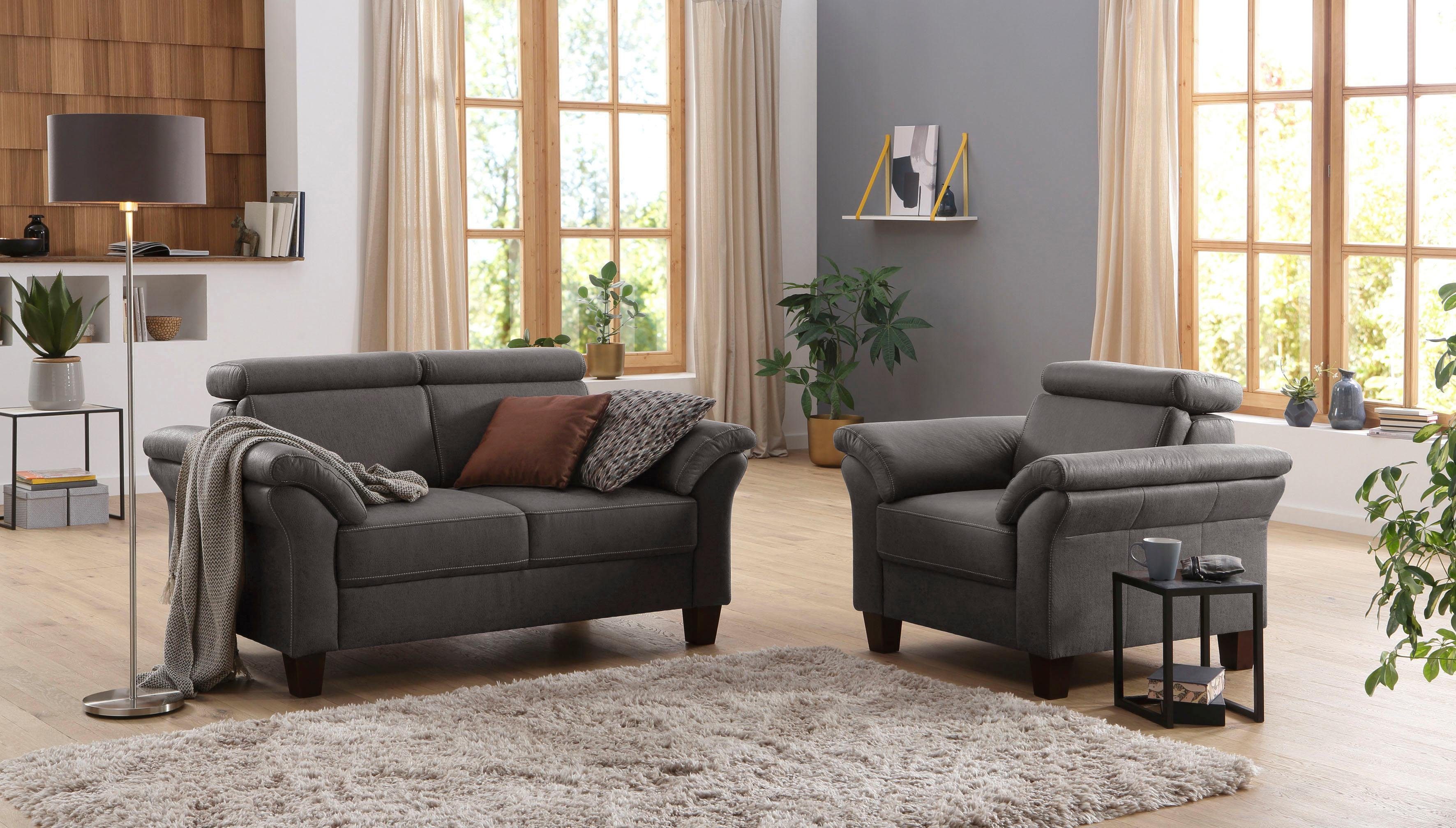 Home affaire Fauteuil Arngast Inclusief verstelbaar hoofdeind en binnenvering