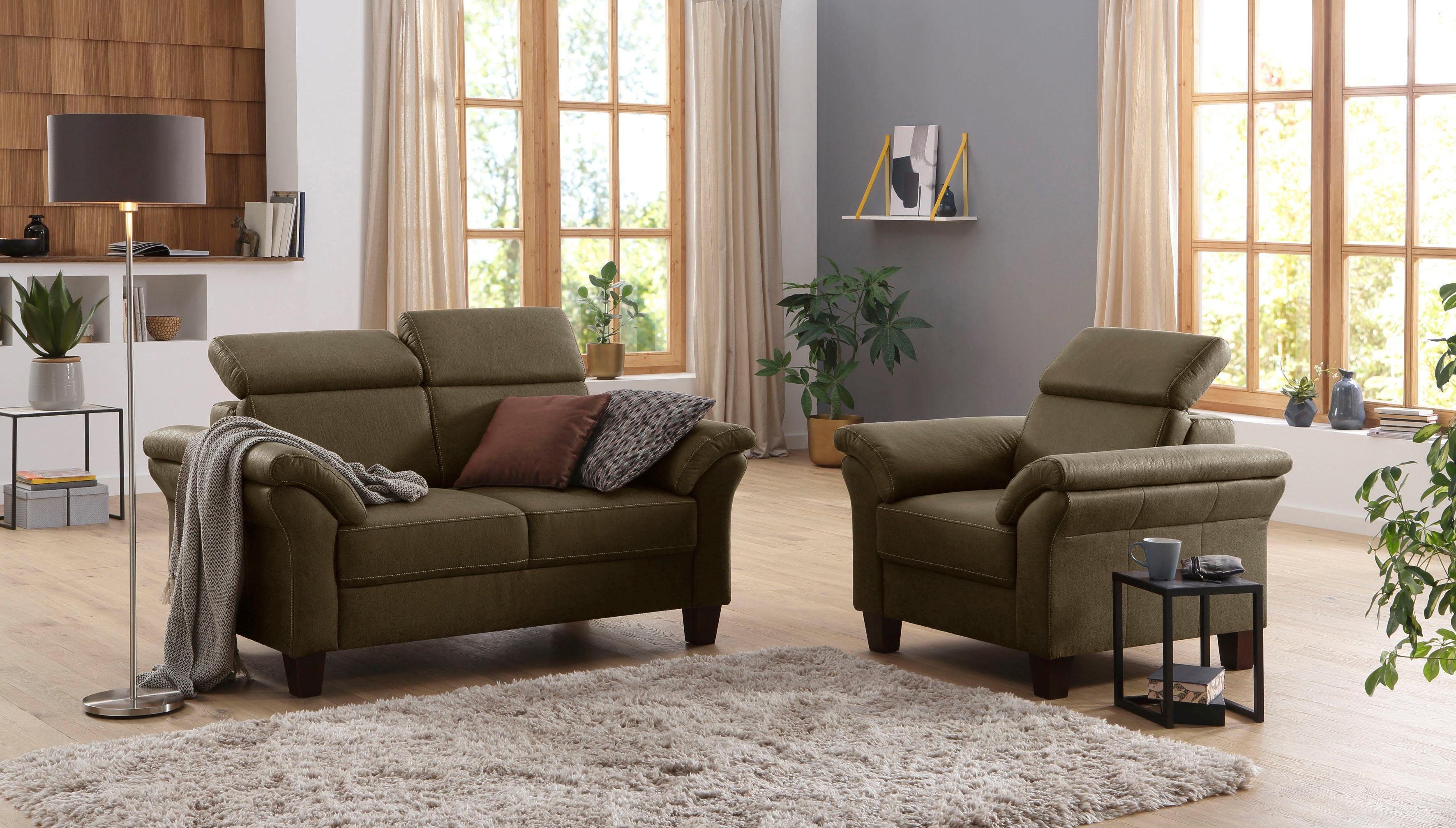 Home affaire Fauteuil Arngast Inclusief verstelbaar hoofdeind en binnenvering