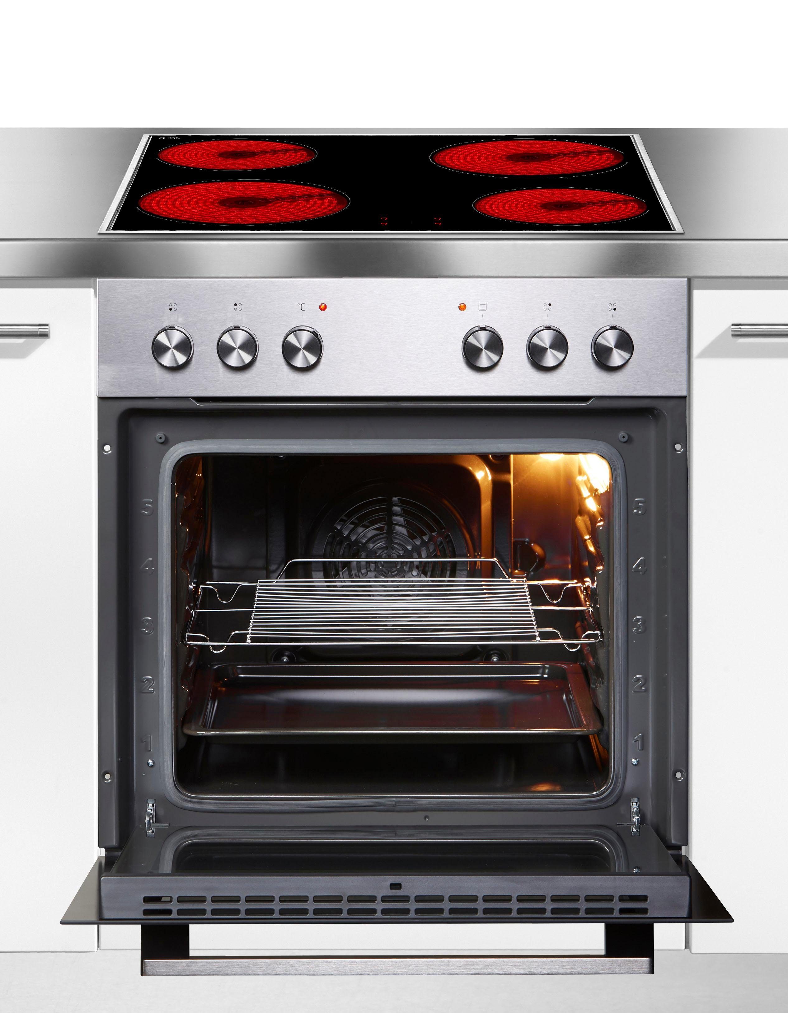 Amica Inbouw elektrisch fornuisset EHC 933 021 RapidWarmUp-functie
