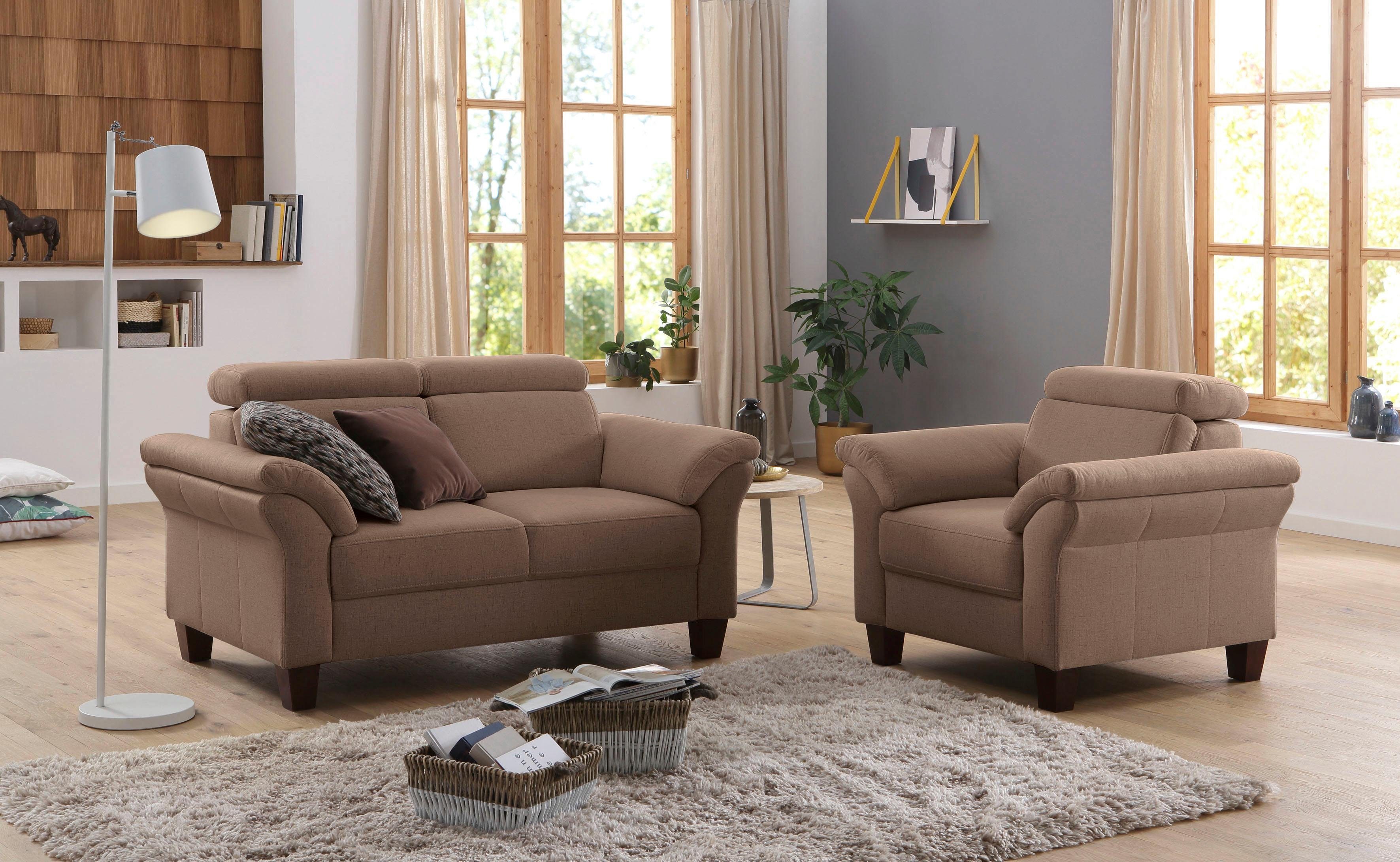 Home affaire Fauteuil Arngast Inclusief verstelbaar hoofdeind en binnenvering
