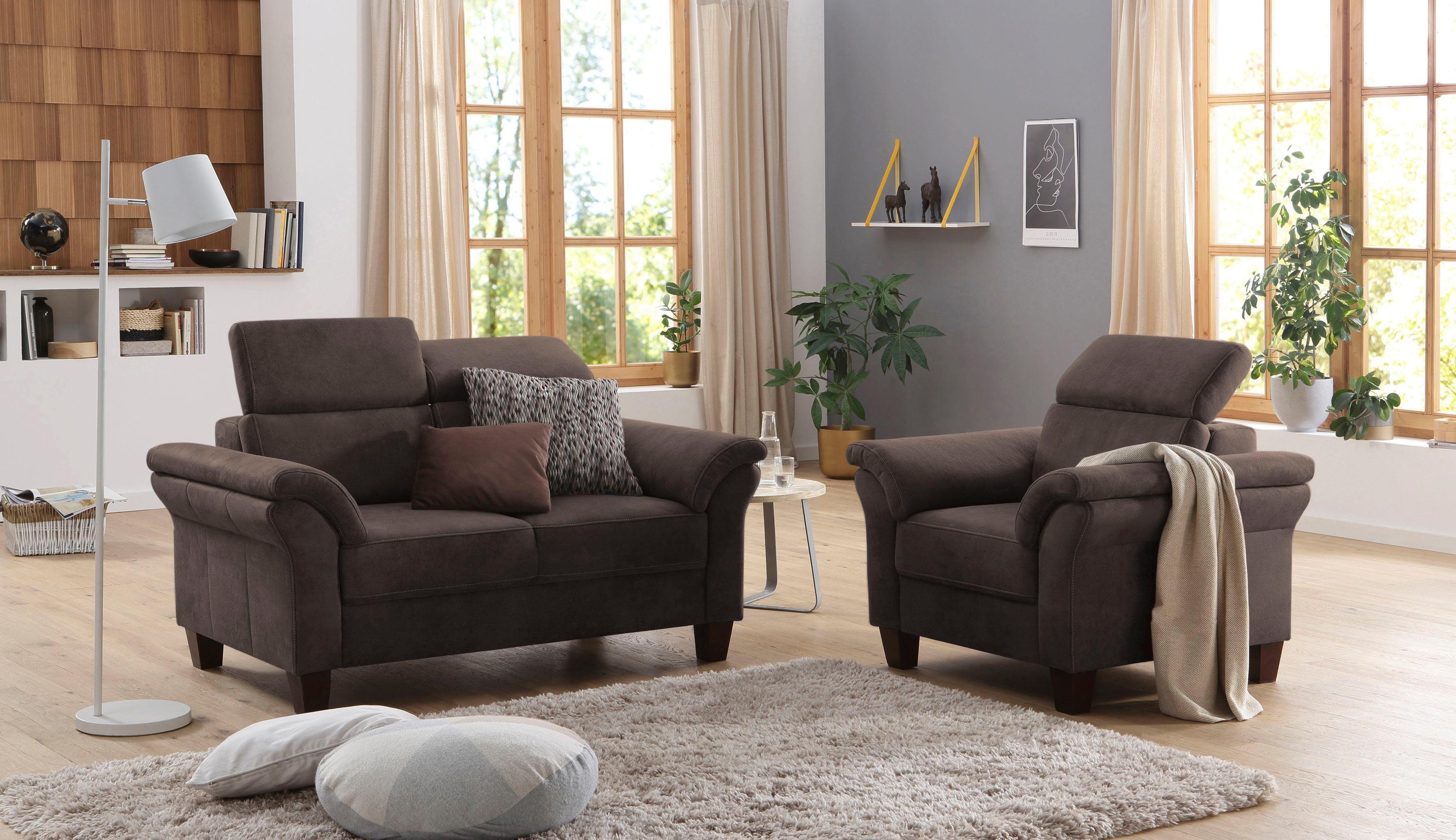 Home affaire Fauteuil Arngast Inclusief verstelbaar hoofdeind en binnenvering