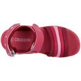 kappa sandalen met twee in wijdte verstelbare klittenbandsluitingen roze