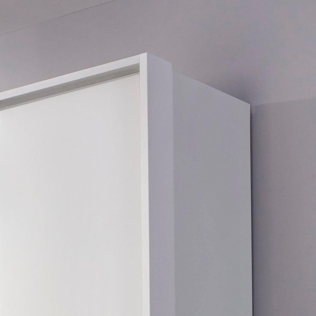 rauch Draaideurkast Mainz met passe-partout optioneel met verlichting, buitendeuren met push-to-openfunctie