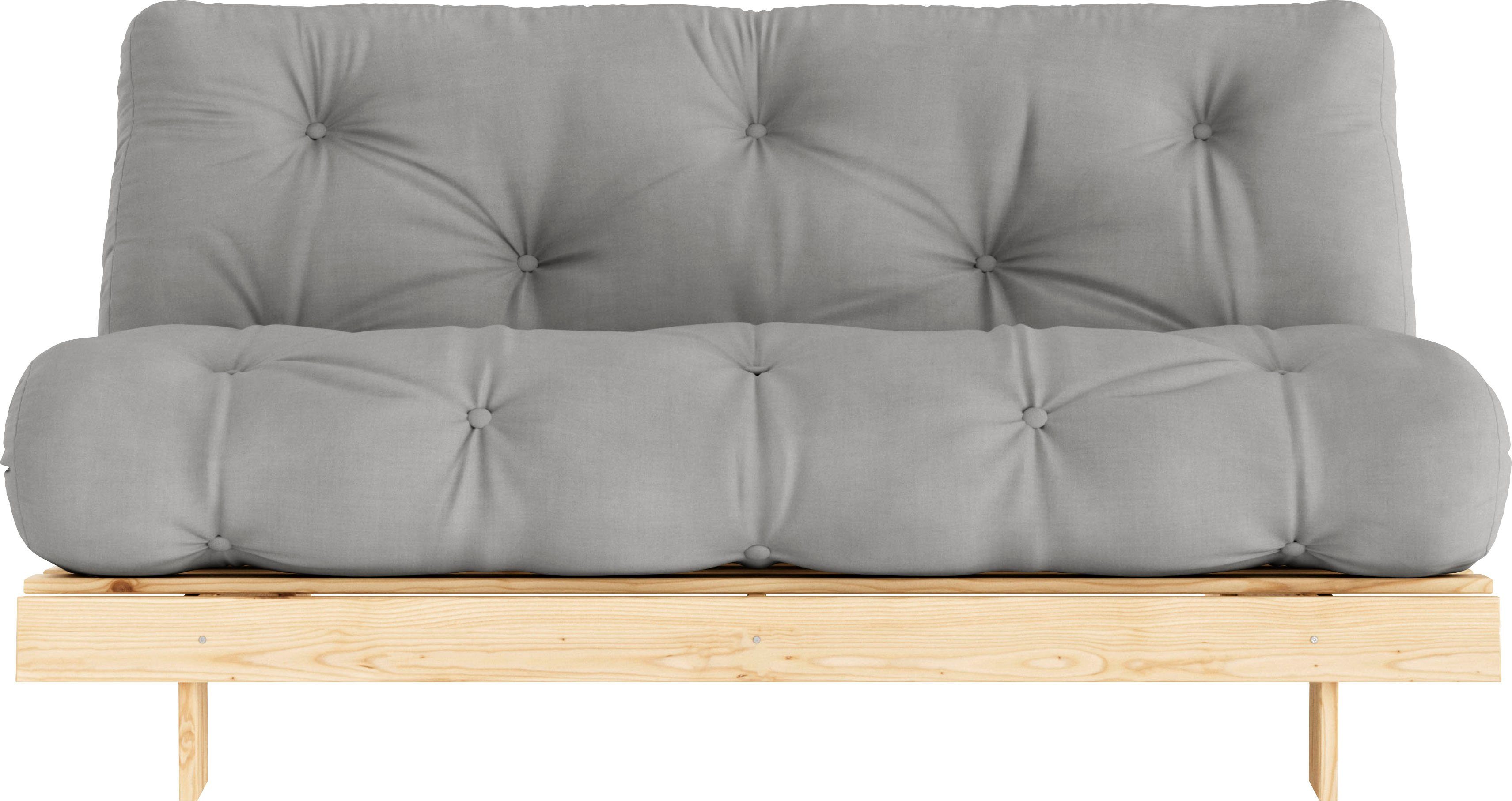 Karup Slaapbank Roots Schlafsofa, Gästebett, Sofa inkl. Futonmatratze Incl. futonmatras, ligoppervlak 140x200 cm, FSC gecertificeerd dennenhout