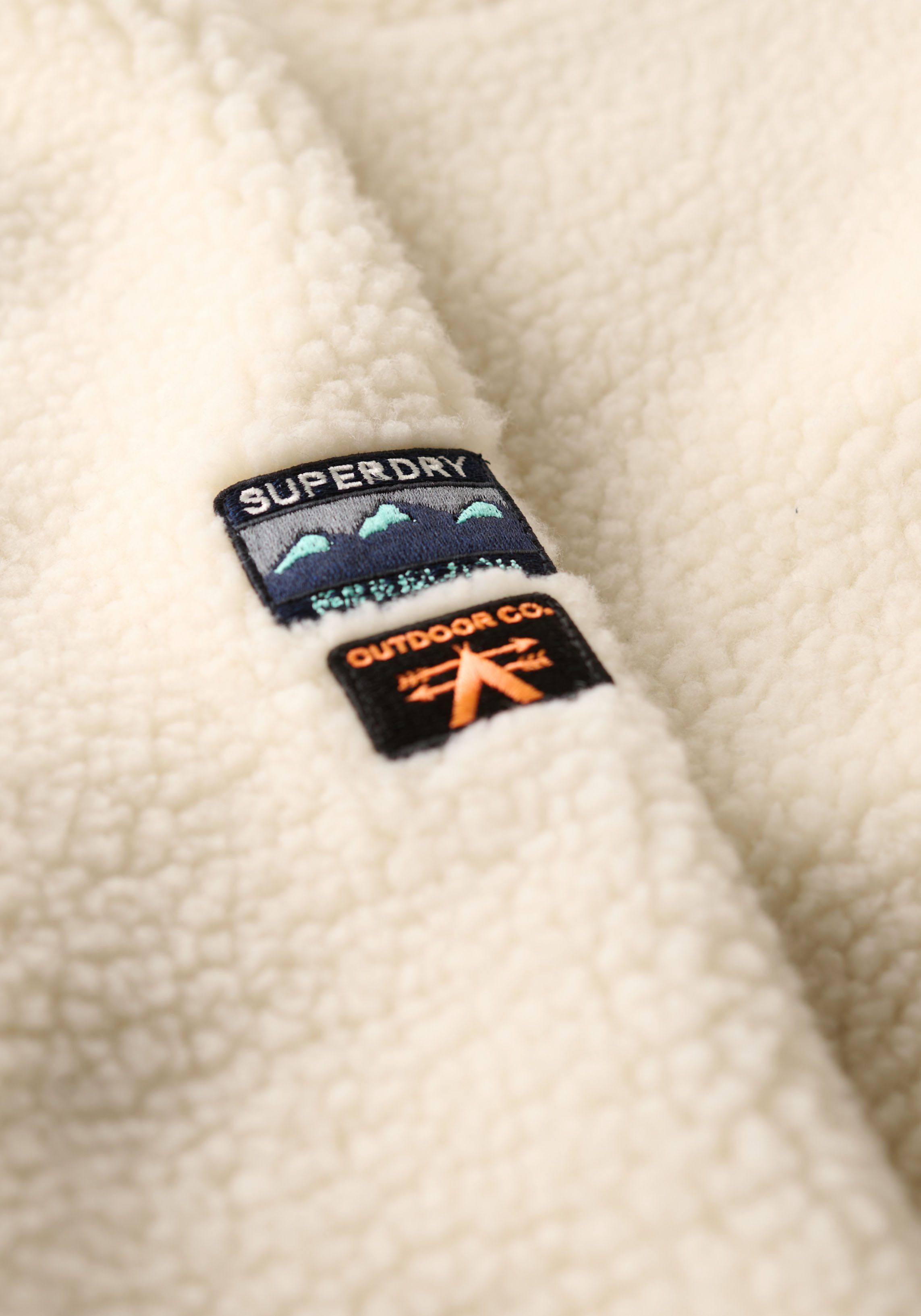 Superdry Fleecetrui OUTDOOR HALF ZIP FLEECE