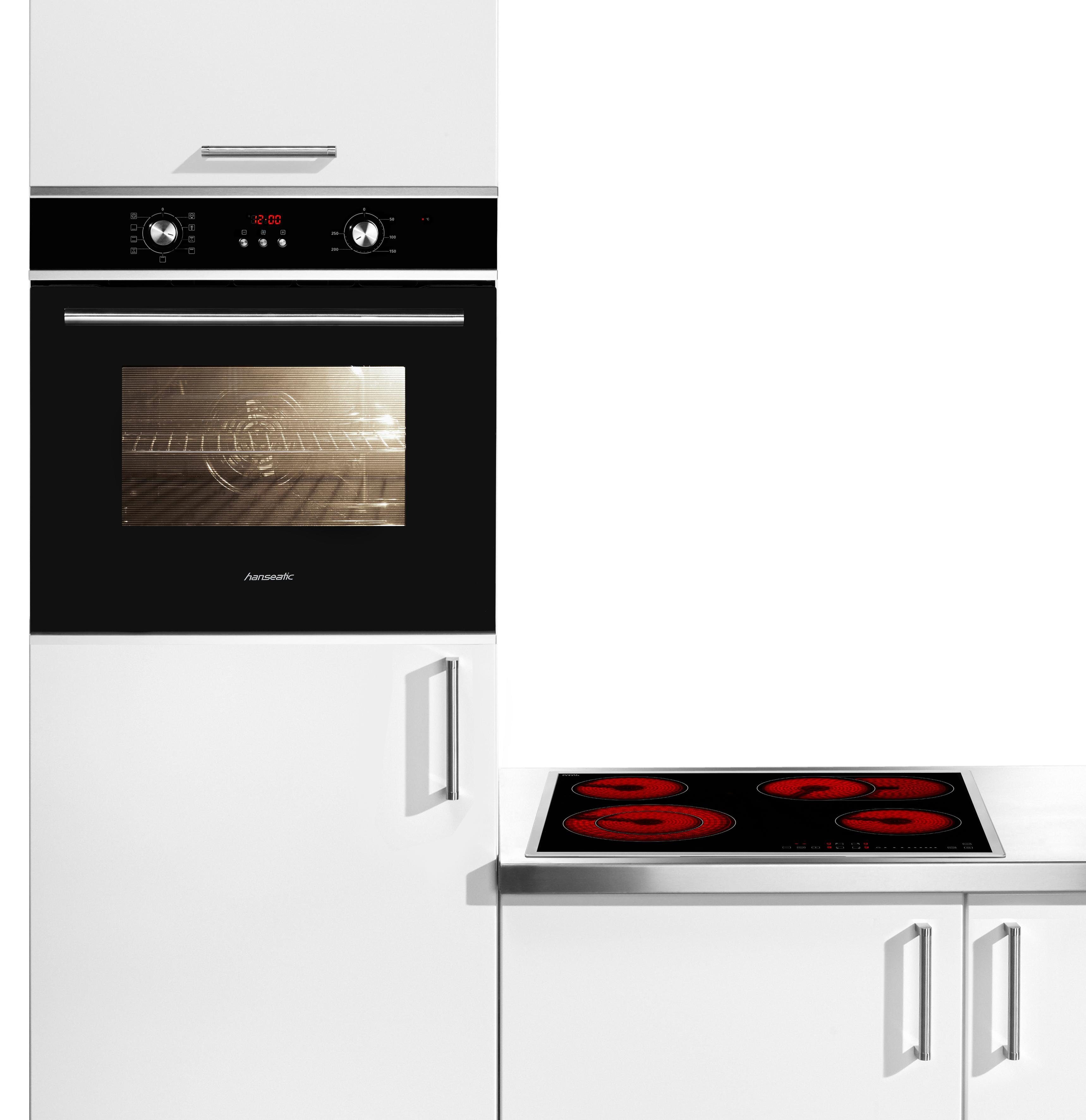 Hanseatic Inbouw ovenset 65M90D0-E11319G /MC-HF662B (voordeelset)