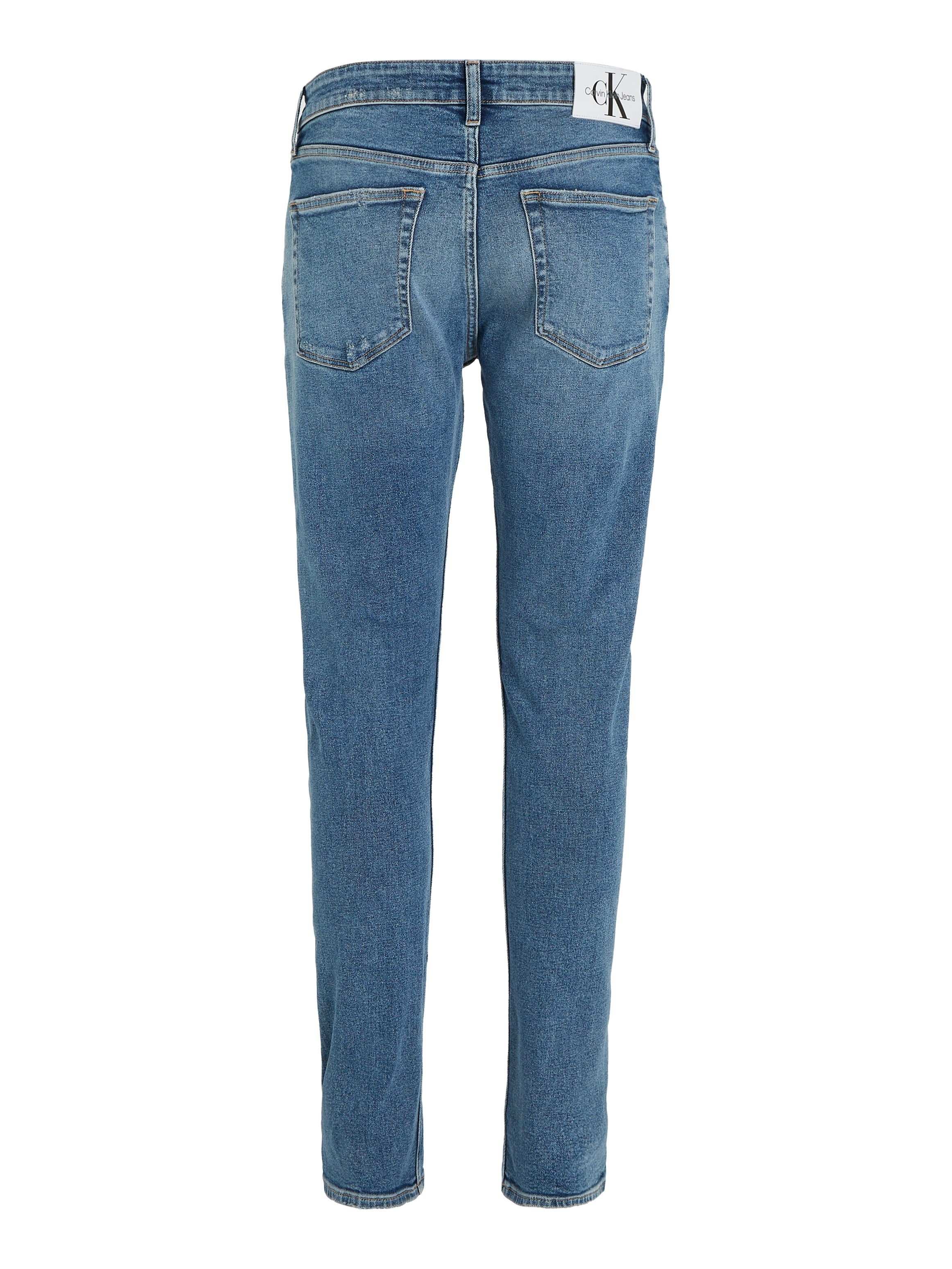 Calvin Klein Slim fit jeans SLIM TAPER in een klassiek 5-pocketsmodel