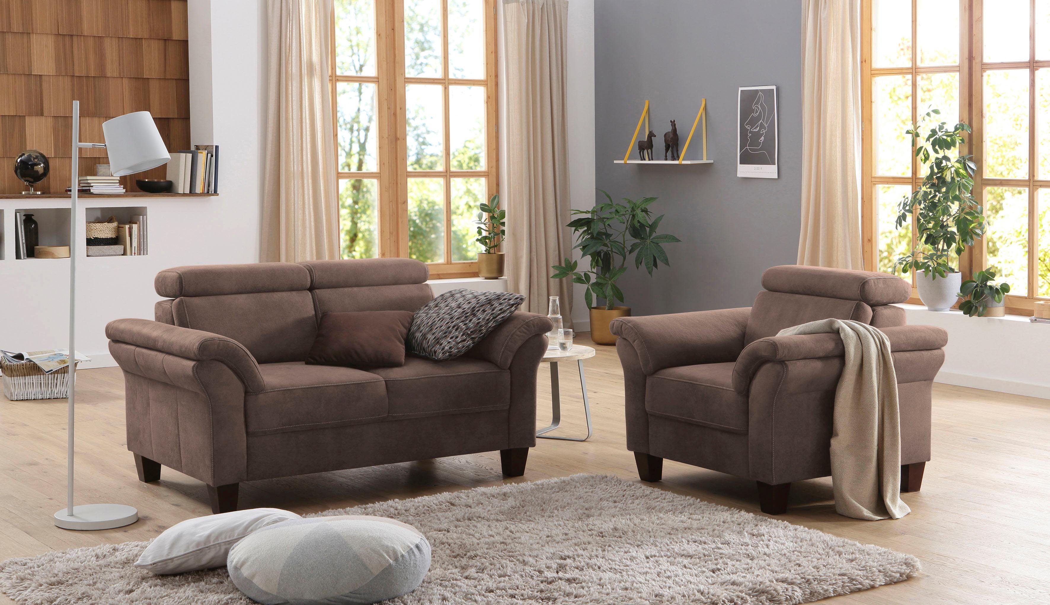 Home affaire Fauteuil Arngast Inclusief verstelbaar hoofdeind en binnenvering