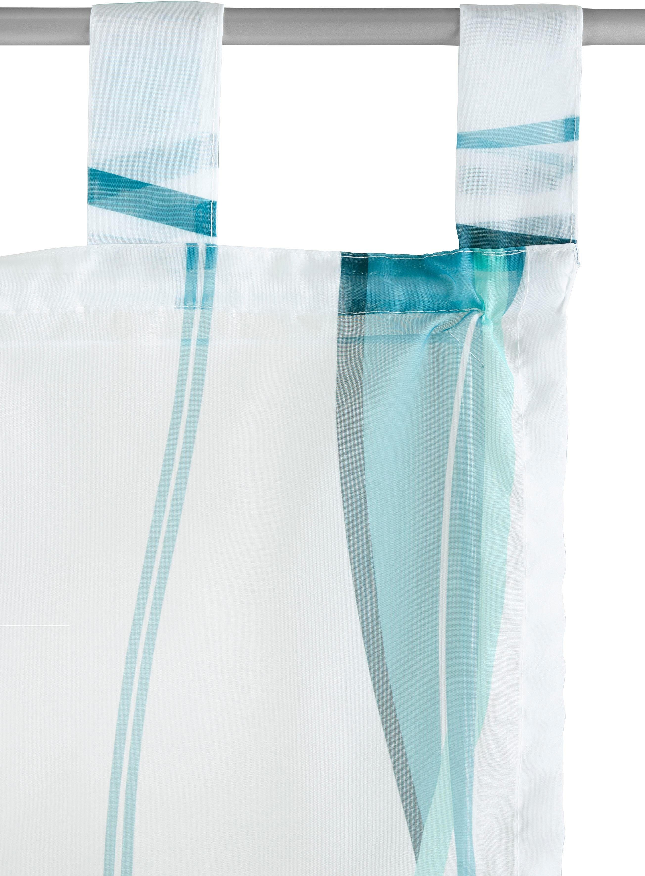 my home Romeins rolgordijn Dimona Transparant, voile, polyester (1 stuk)