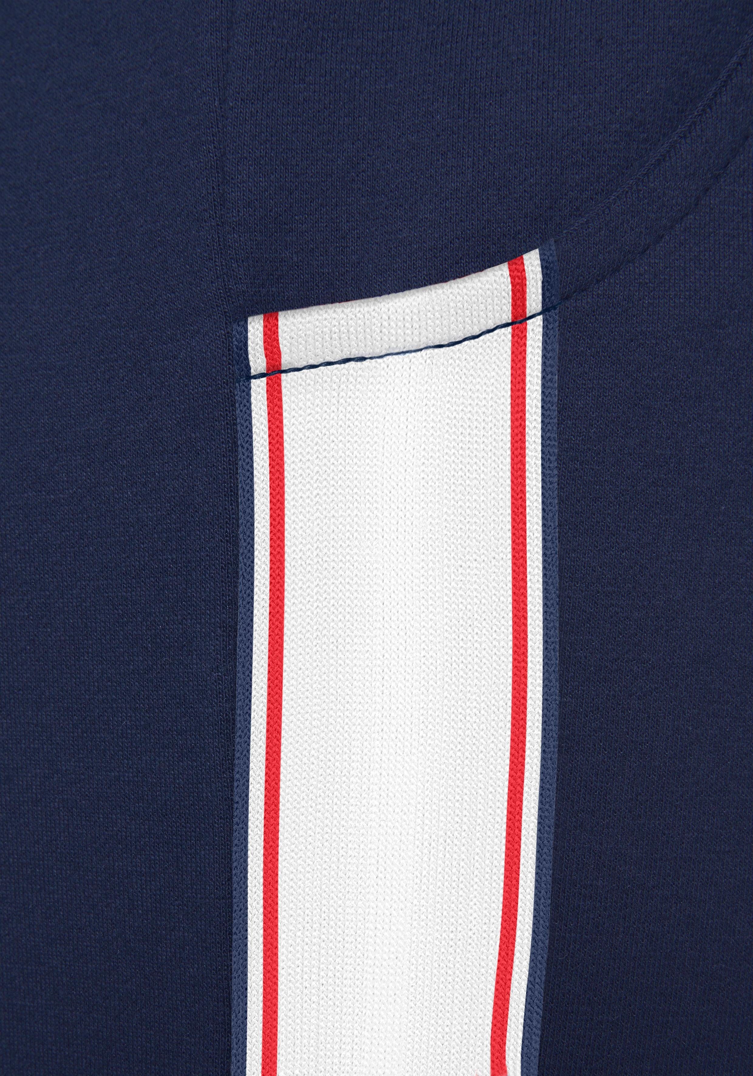 H.I.S Relaxbroek met zijtape-strepen, loungewear, loungepak