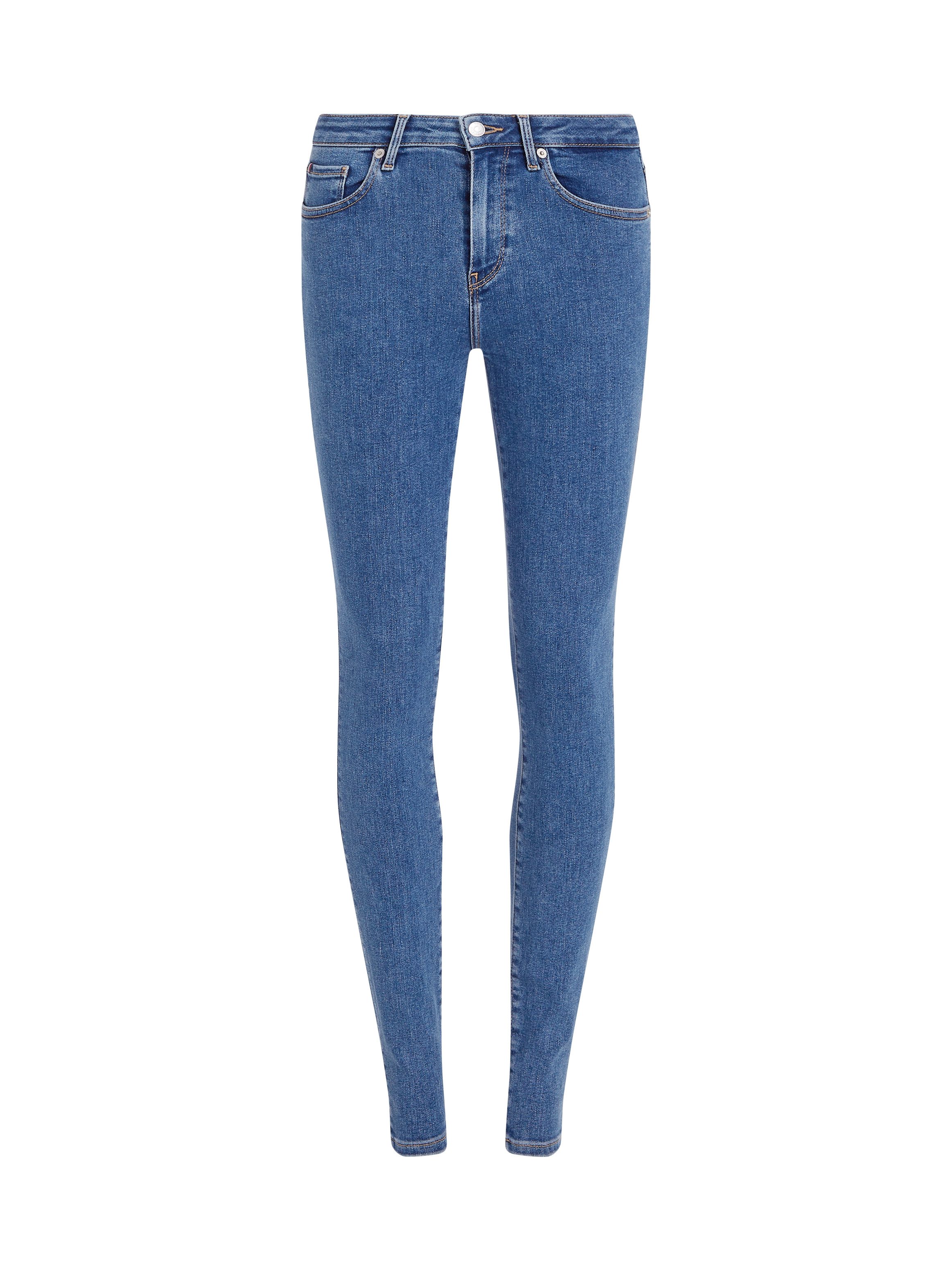 Tommy Hilfiger Curve Skinny fit jeans CRV HARLEM U SKINNY HW Grote maten in stoned washed look