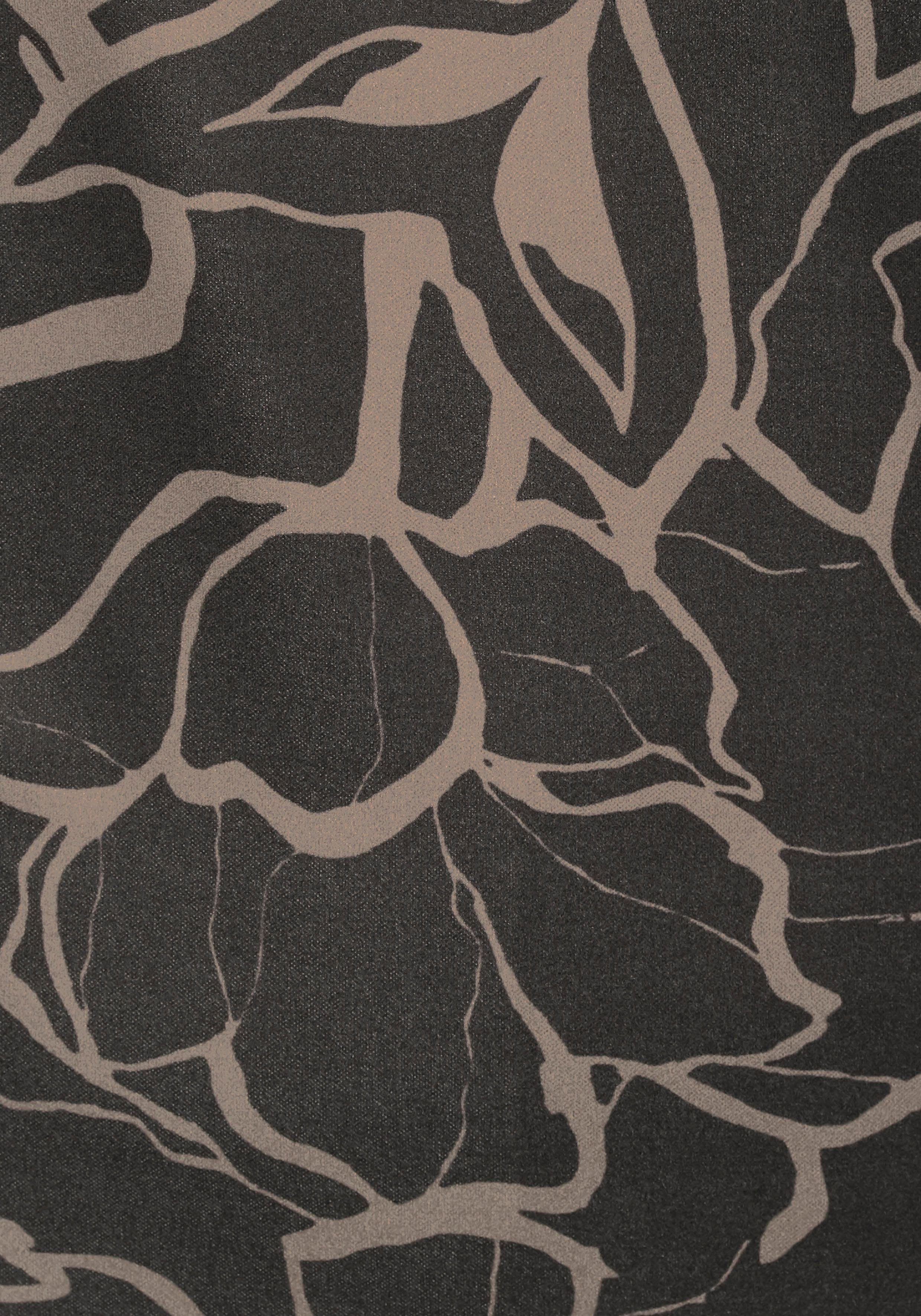 Aniston SELECTED Jerseyjurk met interessante print all-over