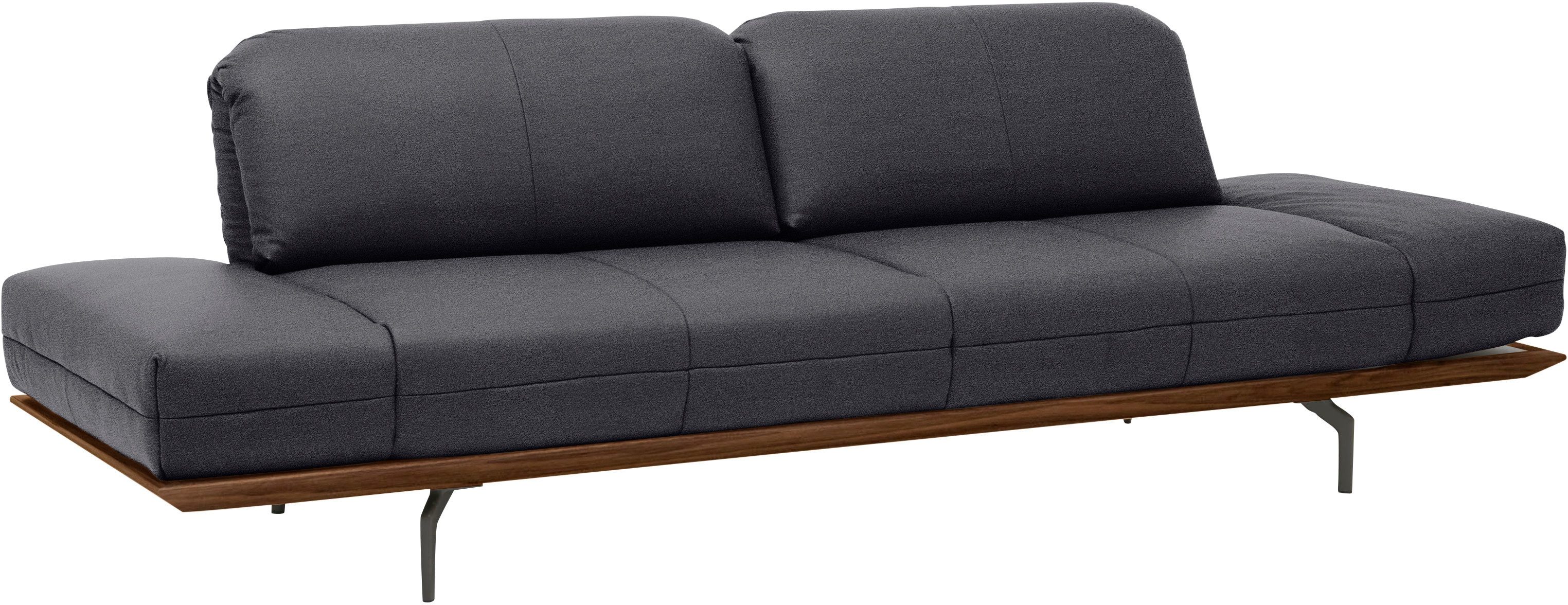 Creation BY ROLF BENZ 3-zitsbank CR.420, design bank, loungesofa in 2 kwaliteiten, houten frame in eiken natuur of noten, breedte 232 cm
