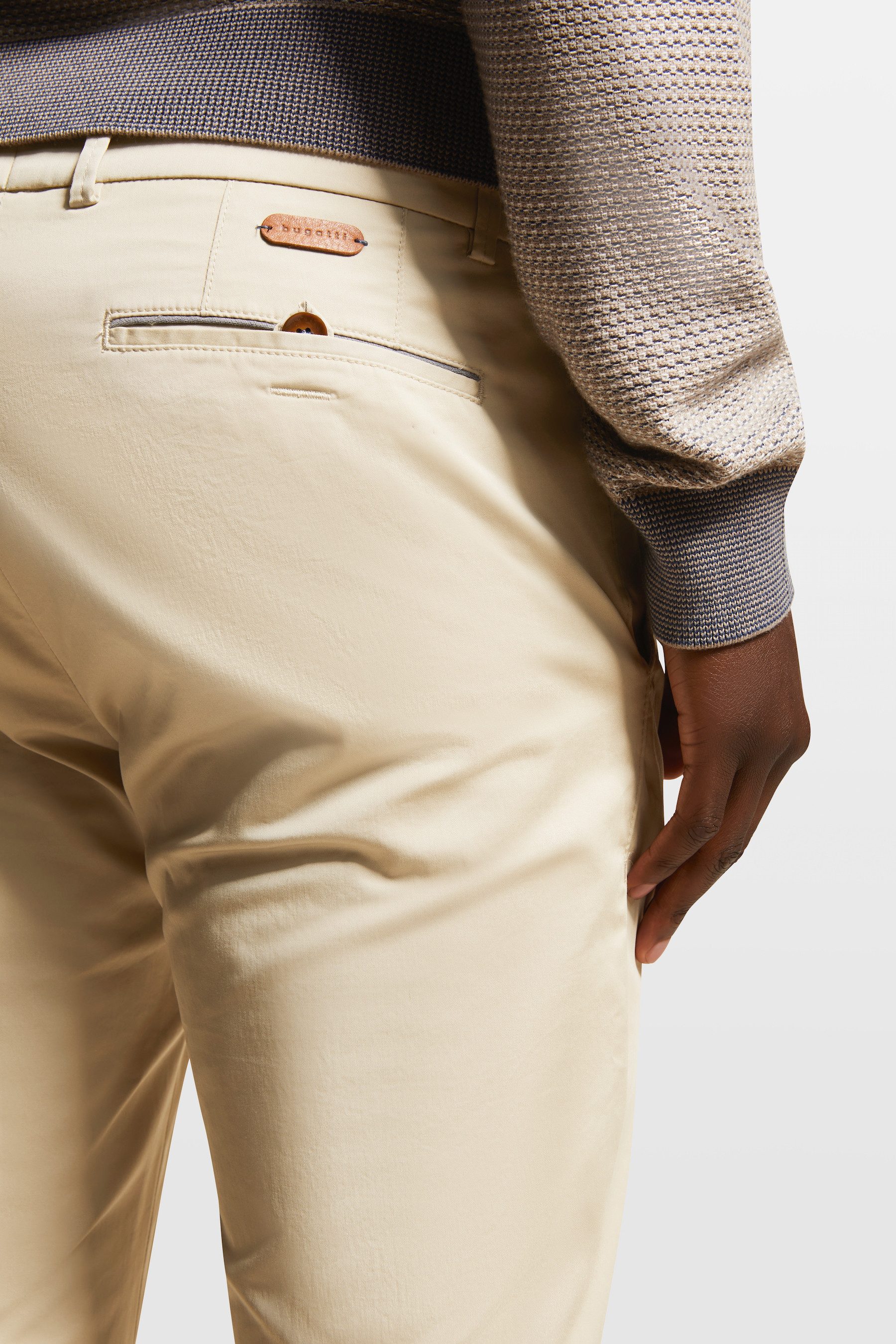 Bugatti Chino met aandeel elastaan