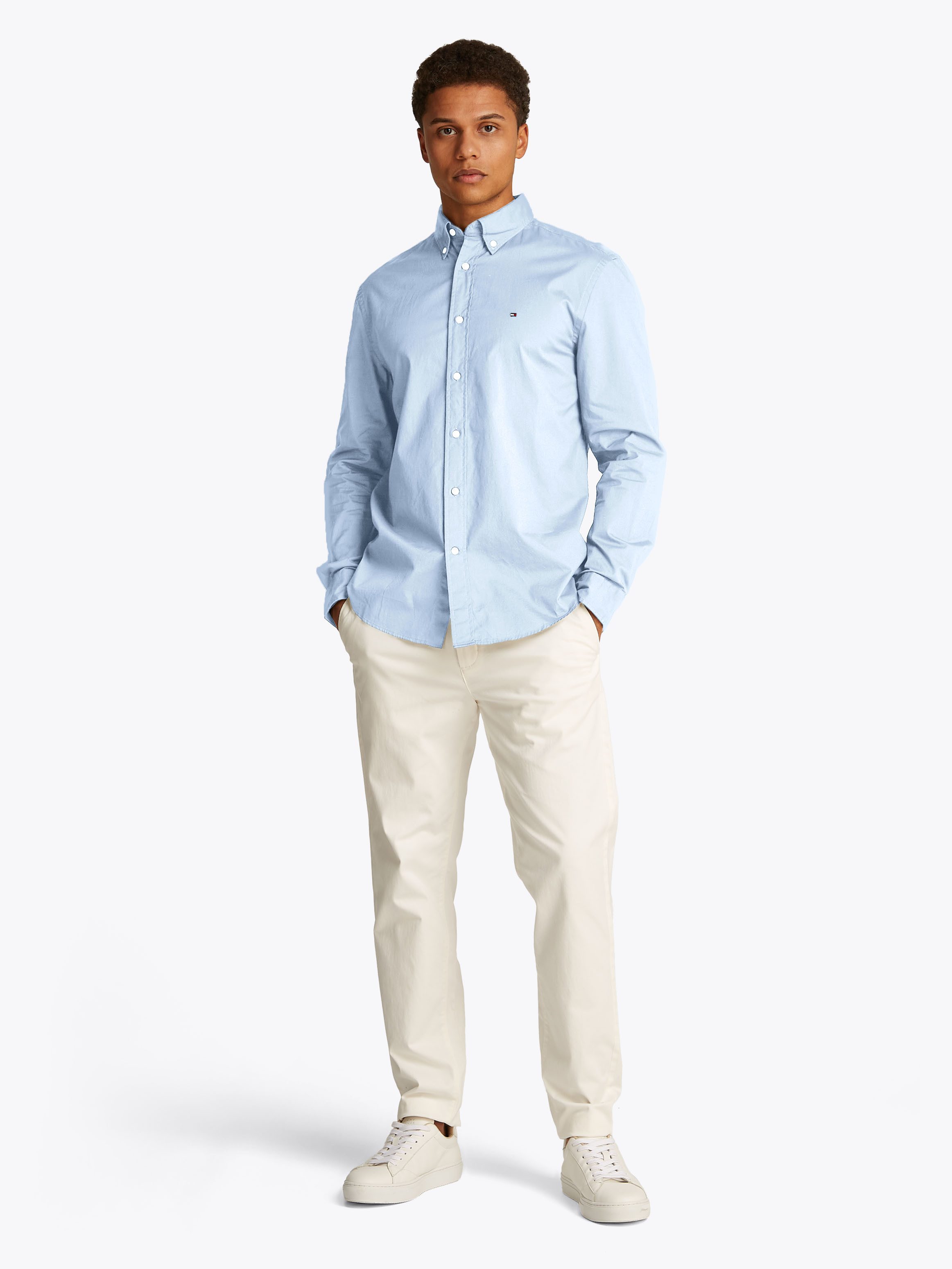 Tommy Hilfiger Overhemd met lange mouwen CORE FLEX POPLIN SOLID RF SHIRT
