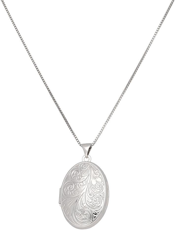 Firetti Ketting met hanger Sieraad cadeau zilver 925 halssieraad halsketting medaillon