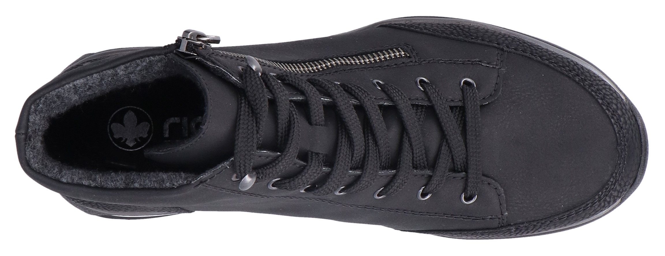 Rieker Sneakers vrijetijdsschoen, lage schoen, veterschoen met riekertex-membraan