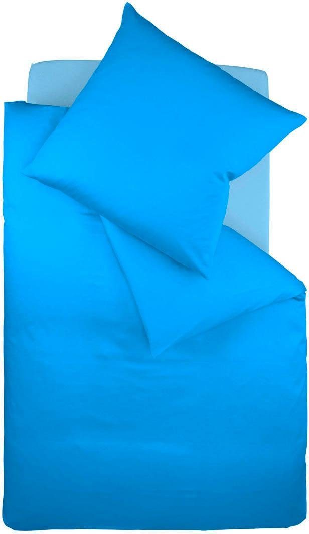 fleuresse Overtrekset Colours in 135x200, 155x220 of 200x200 cm Overtrek van 100% katoen, effen met ritssluiting dekbedovertrekken maat 1x 135x200 cm