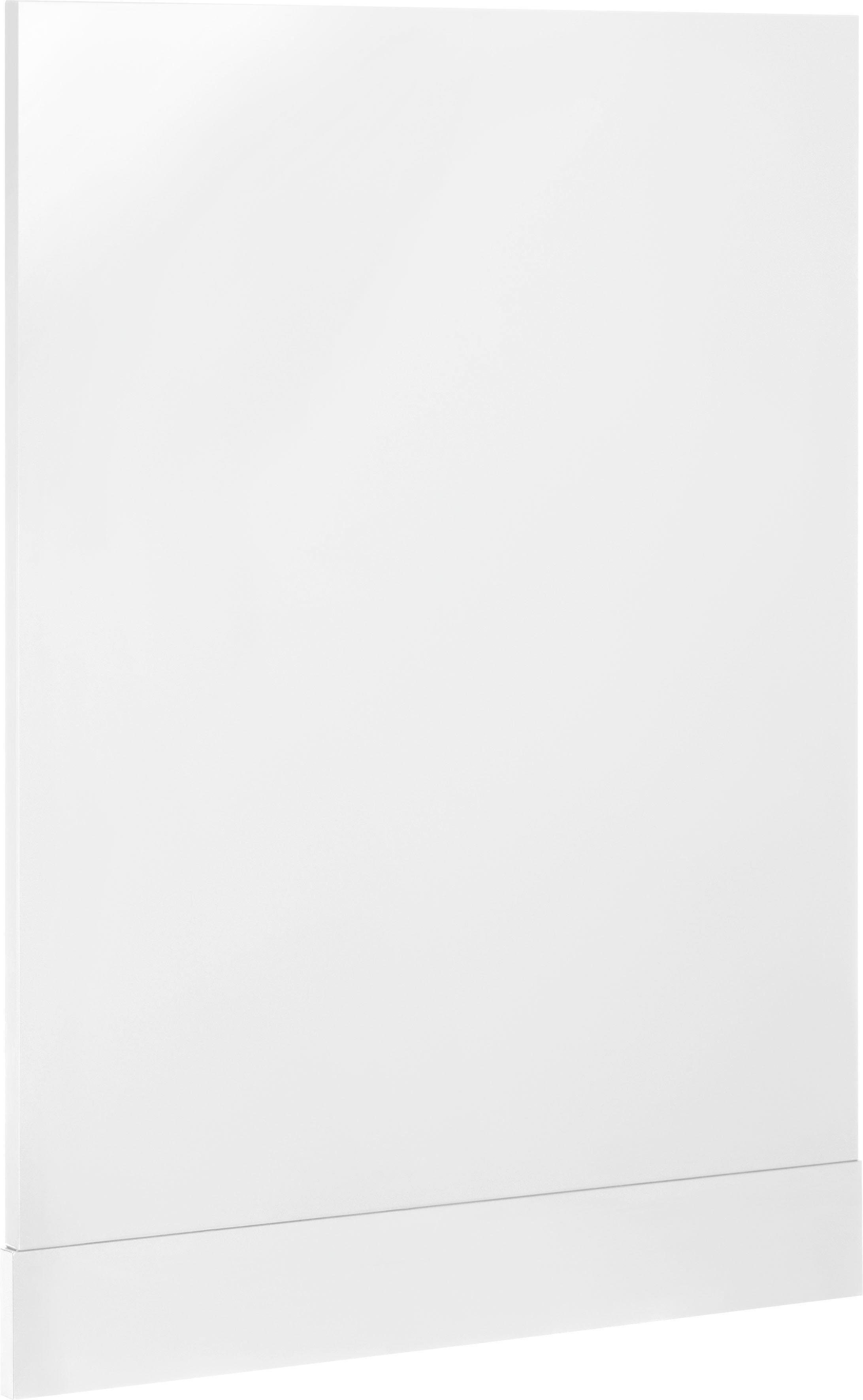 wiho Küchen Frontstrook Cali 60 cm breed, voor deels integreerbare vaatwasser toebehoren wit