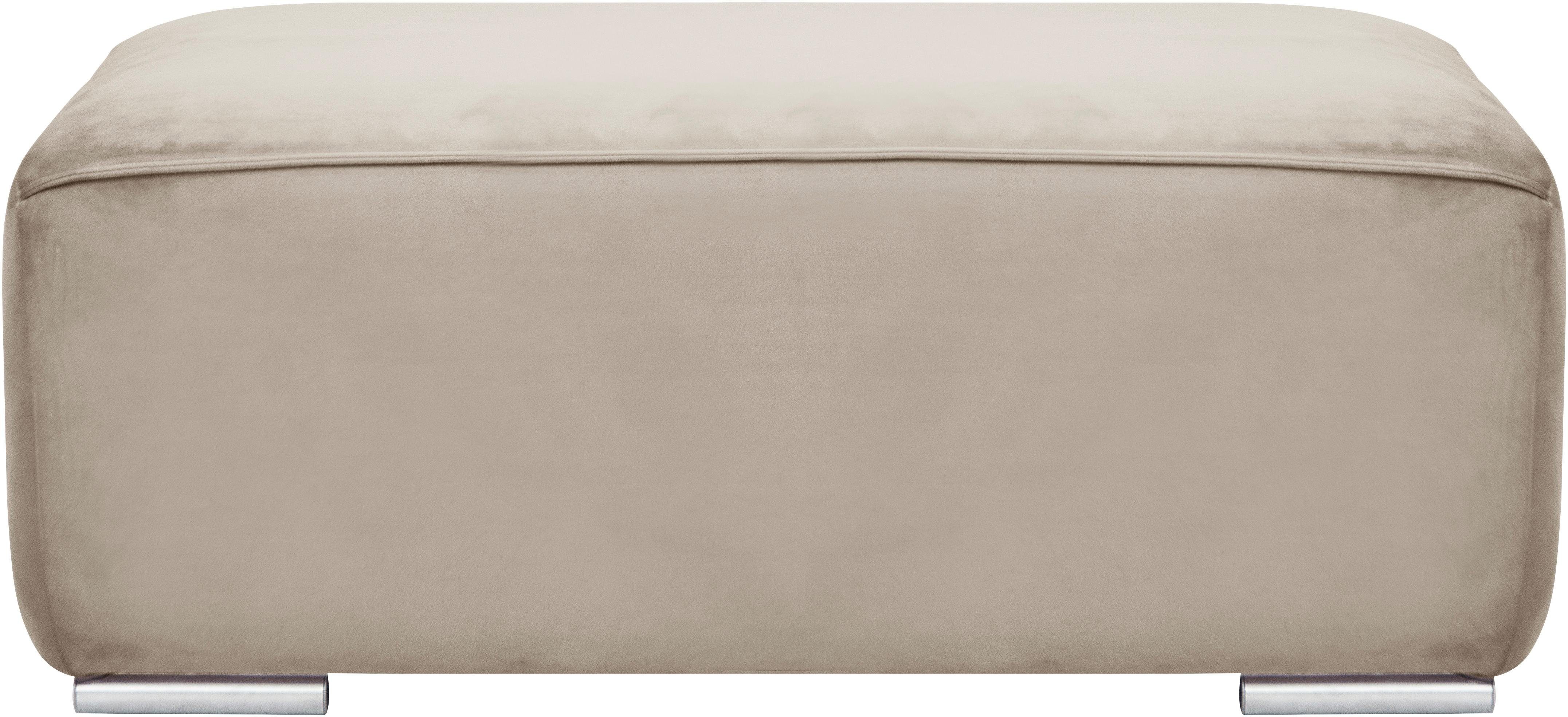 INOSIGN Hocker BEATRICE met golfsysteem, afmetingen B/D/H: 100/68/45 cm passend bij de "beatrice"-serie, in hoogwaardige afwerking