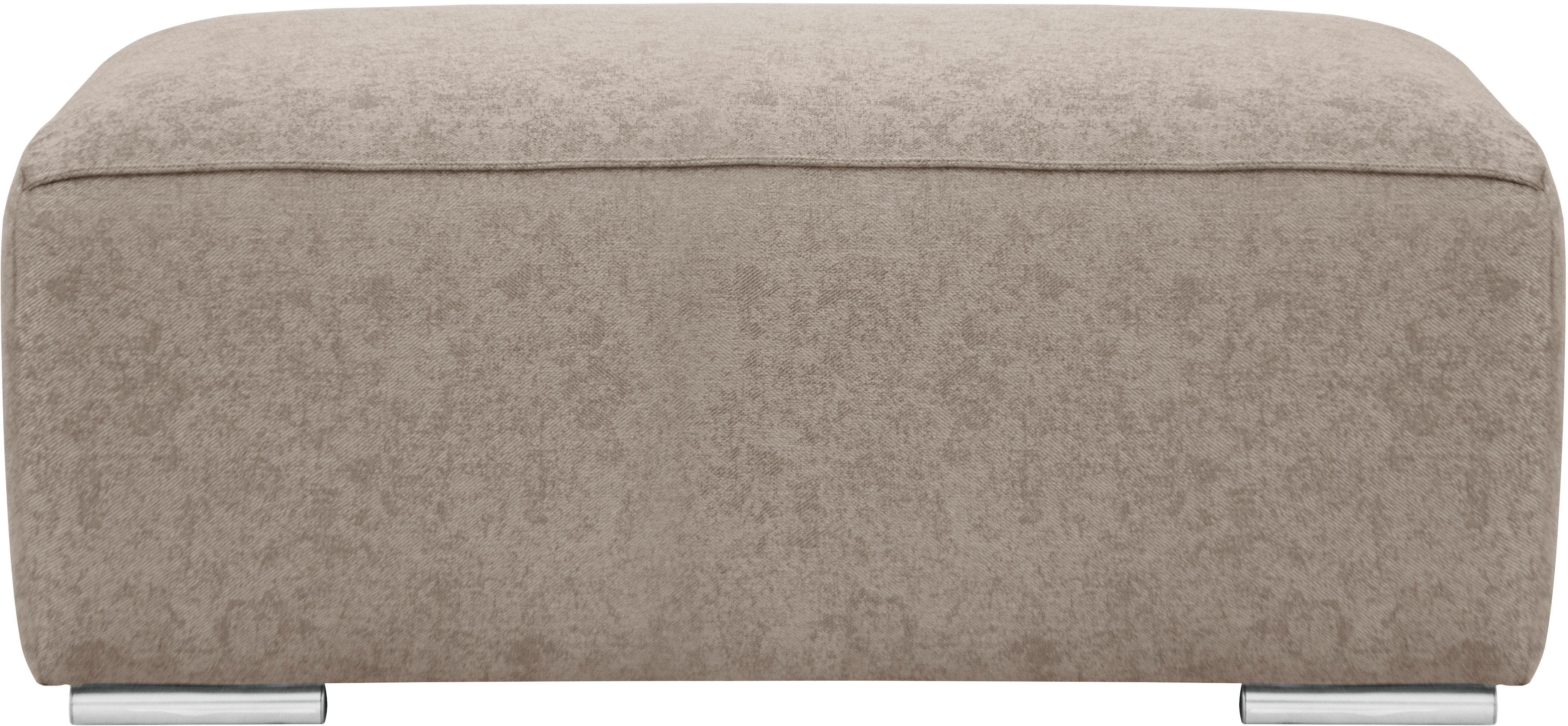 INOSIGN Hocker BEATRICE met golfsysteem, afmetingen B/D/H: 100/68/45 cm passend bij de "beatrice"-serie, in hoogwaardige afwerking