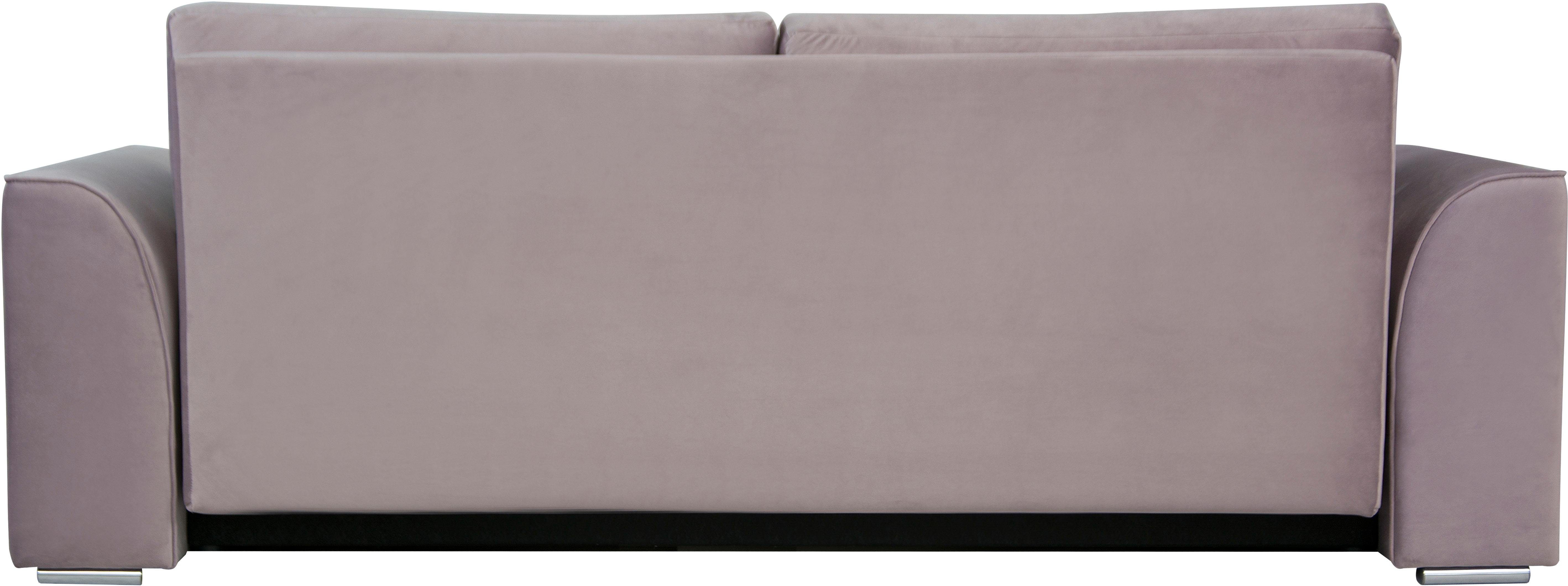 INOSIGN 3-zitsbank BEATRICE optionele slaapbank met bedlade, B/D/H 250/107/92 cm